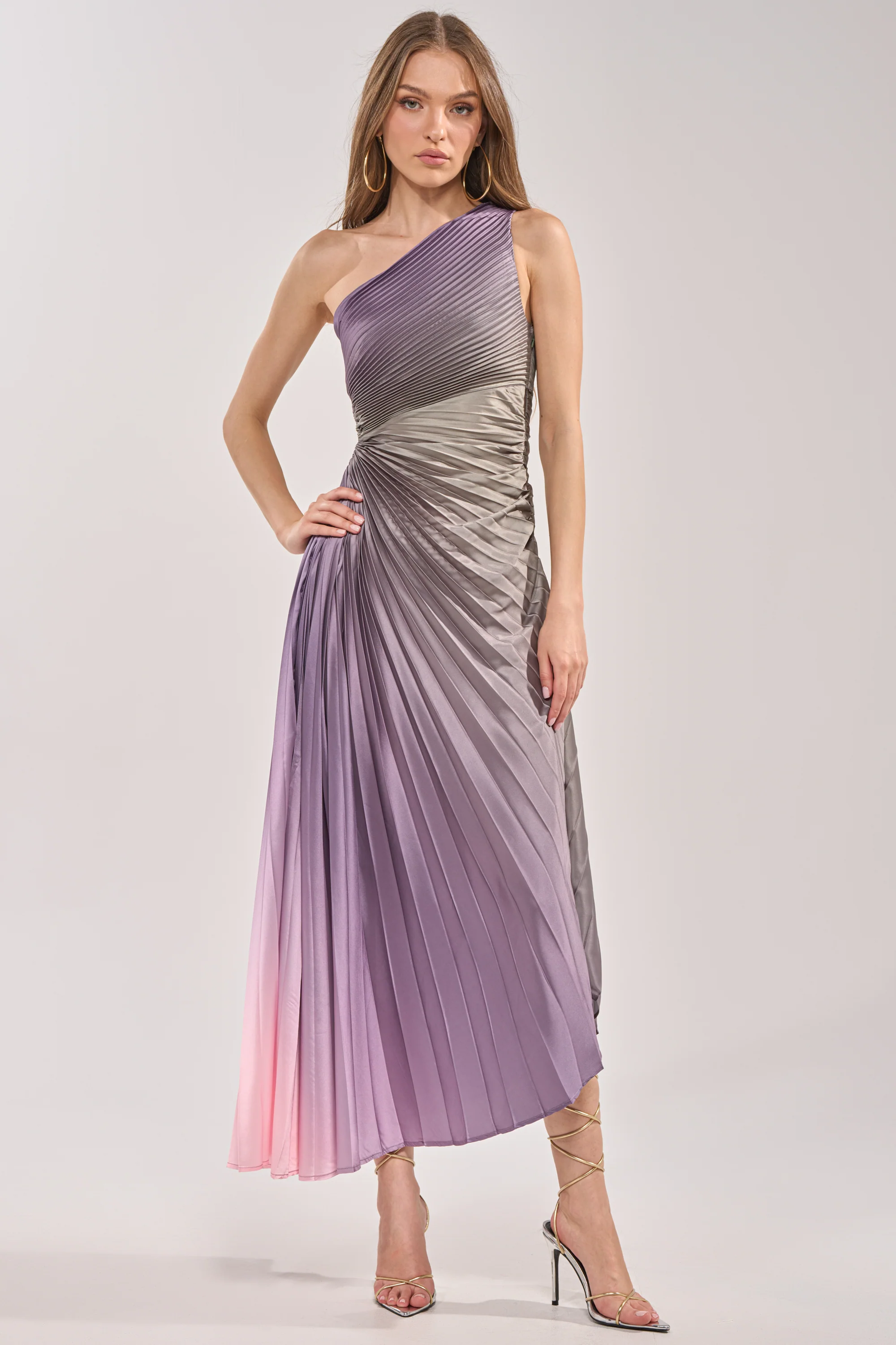 HERE TO SHINE PURPLE MAXI DRESS - Akira Store