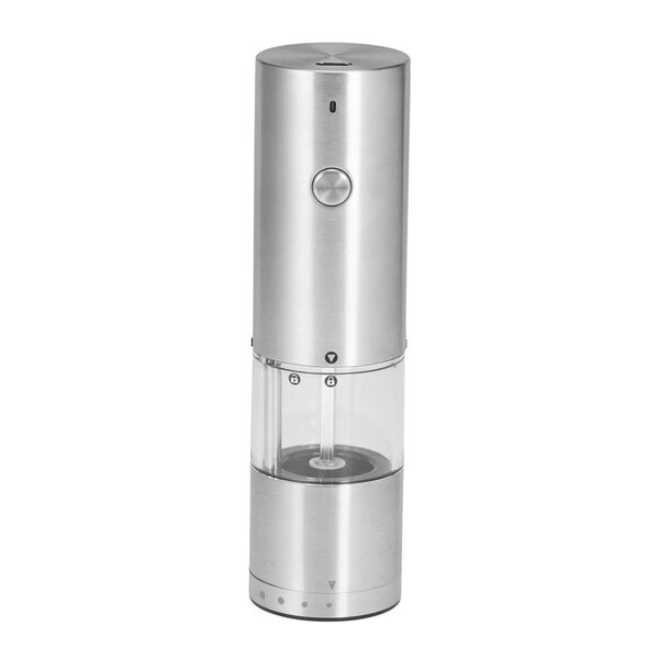 Basis salt- og pepperkvern 18,5 cm stål