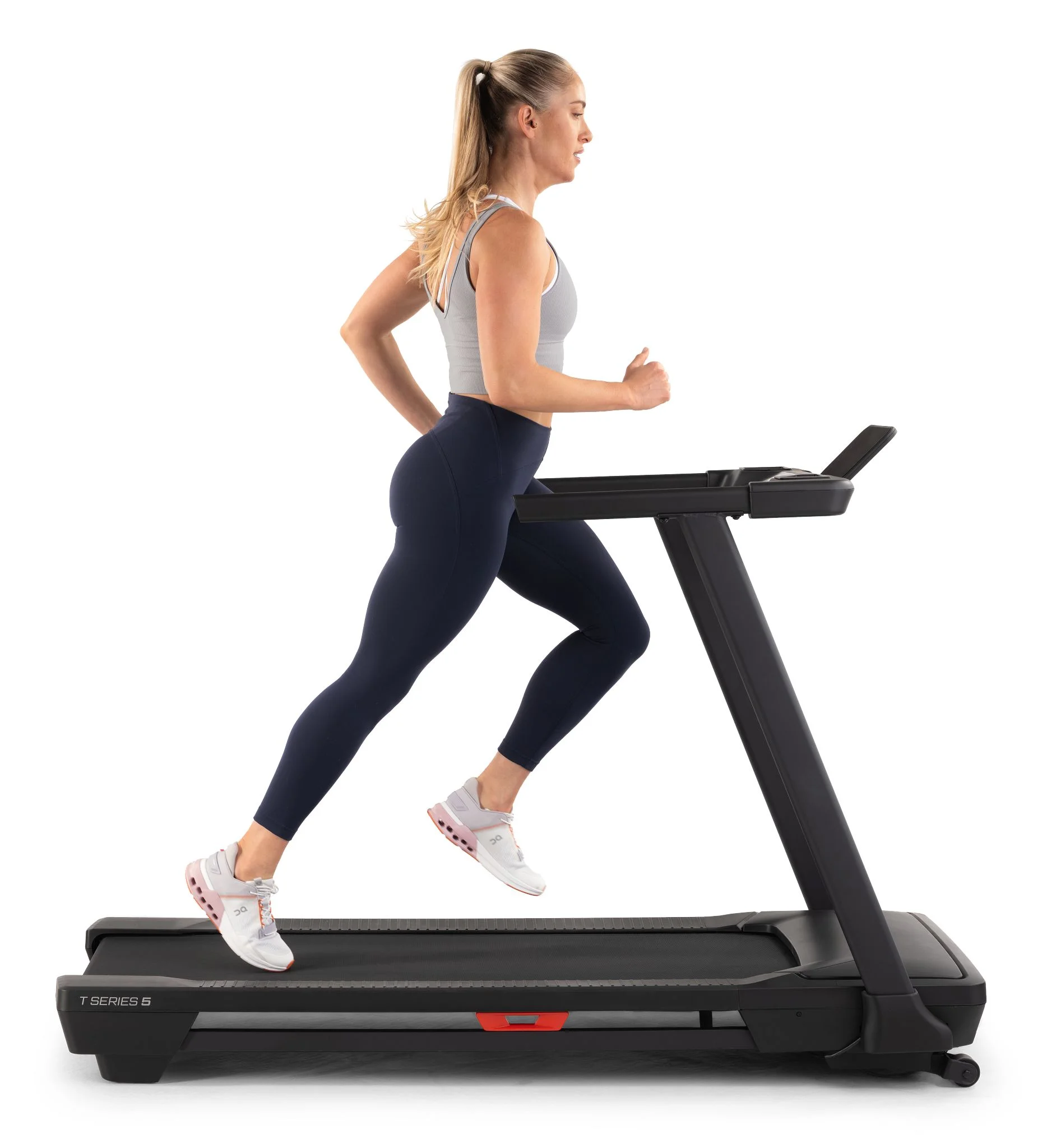 T 5 S; Treadmill for Running and Walking with SpaceSaver Design - Image 3