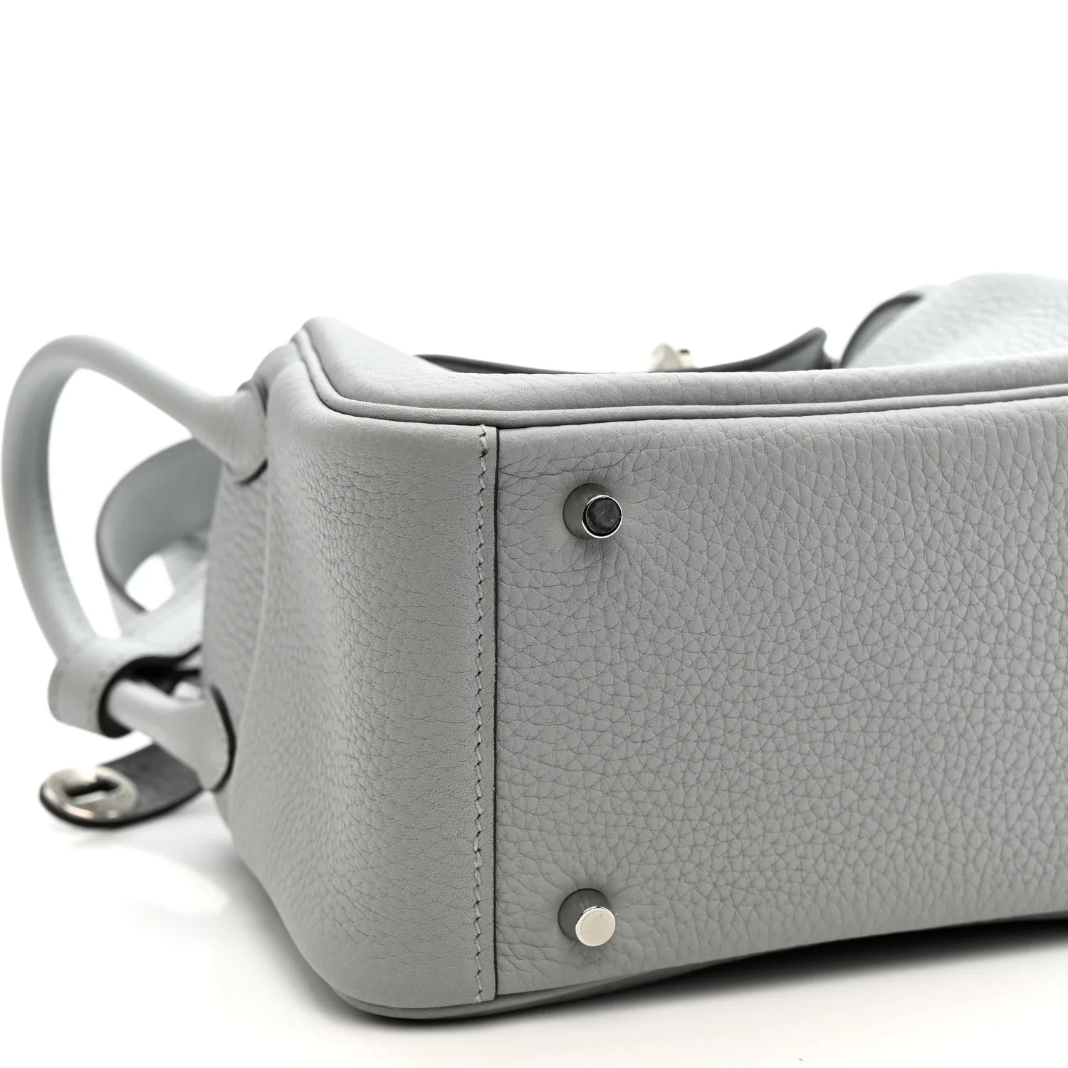 Taurillon Clemence Mini Lindy 20 Bleu Pale