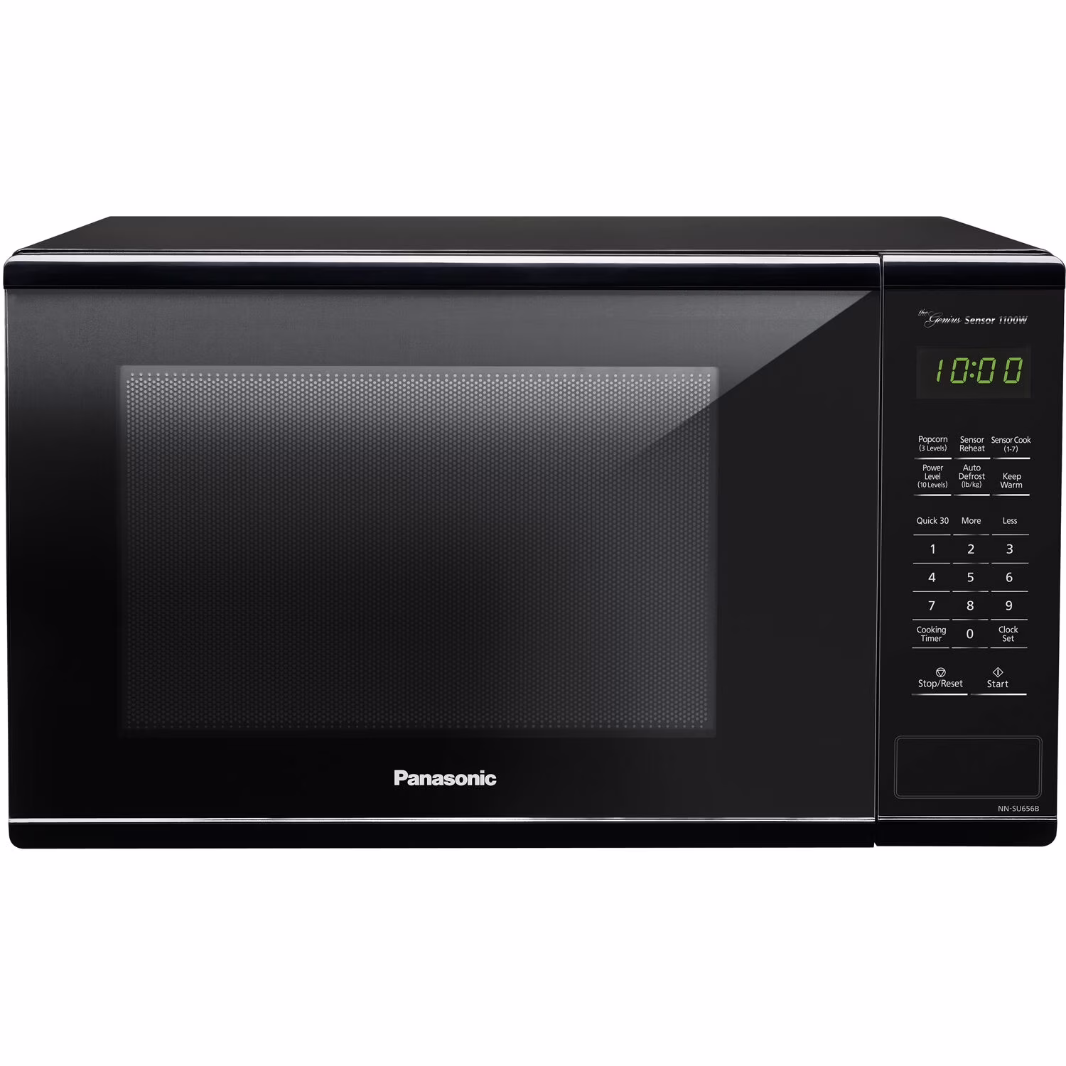 New 1.3 Cu. ft. 1100W Genius Sensor Countertop Microwave Oven in White(White) - Image 3
