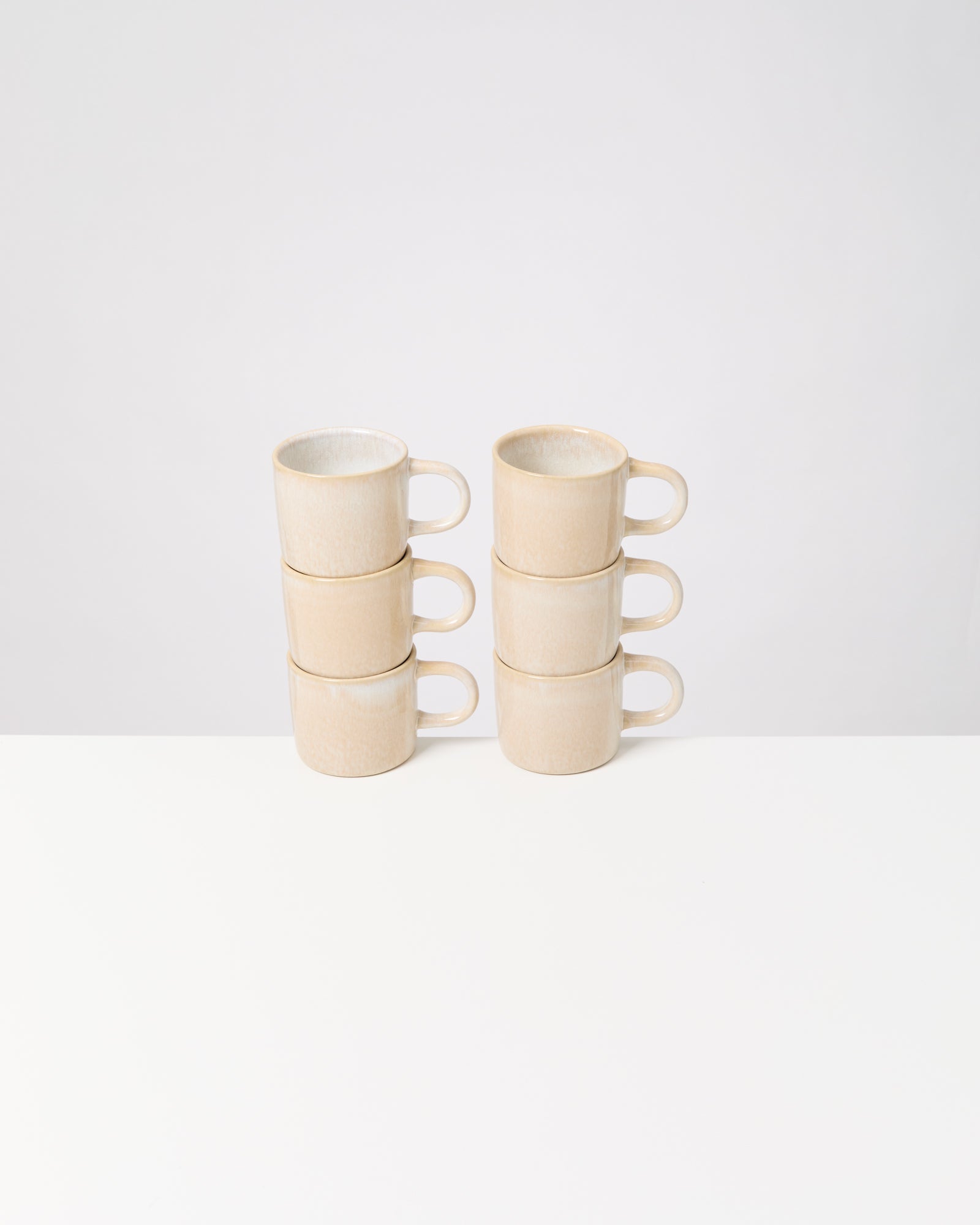 CORDOAMA - SMALL MUG CLASSIC SAND SET OF 6