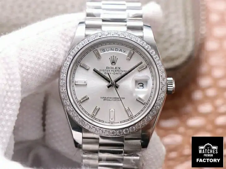 Rolex Day Date M228349RBR-0001 EW Factory Stainless Steel