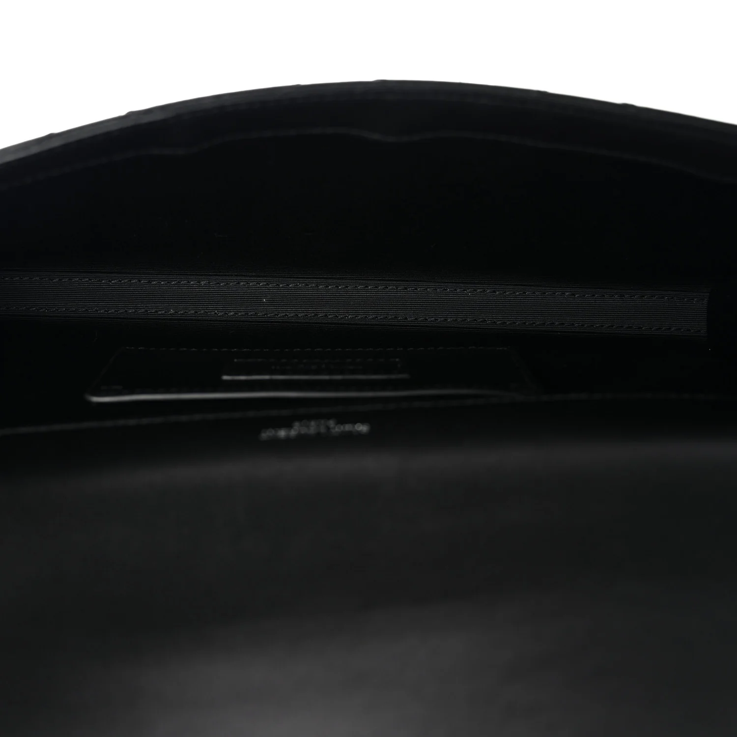 Lambskin Quilted Kate Clutch Black