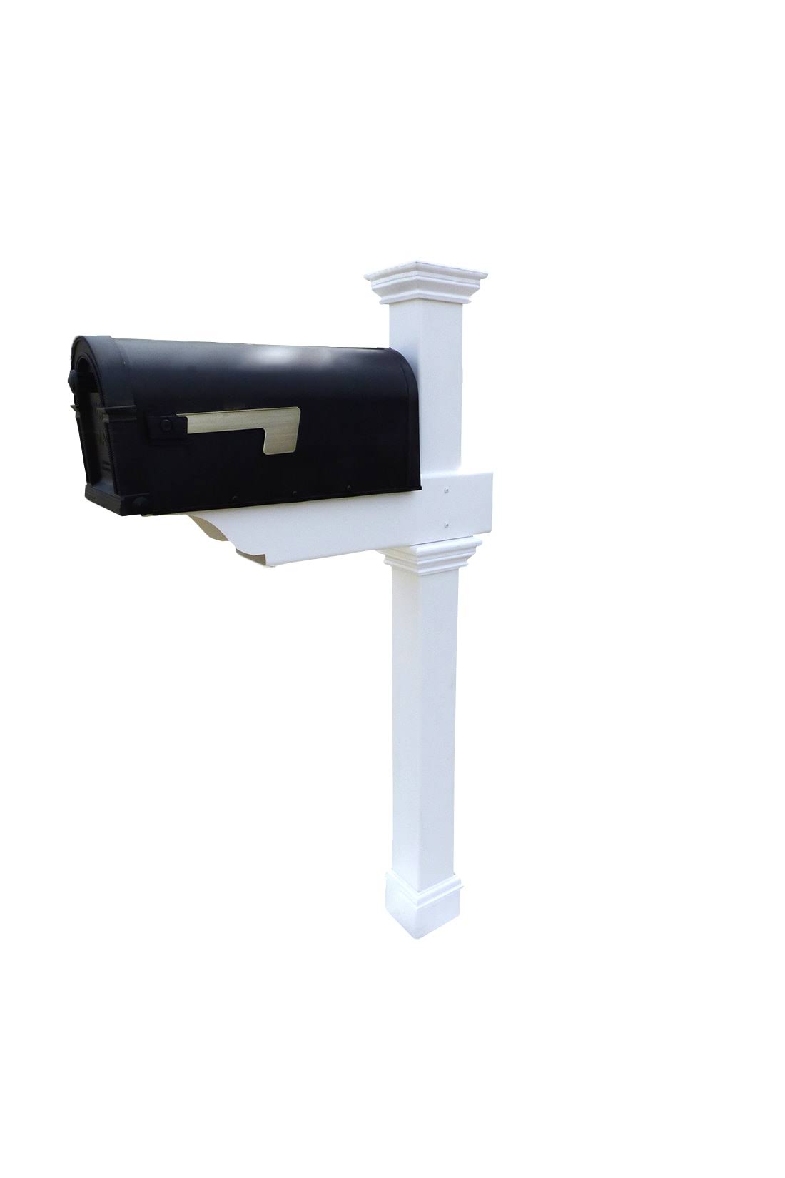 Zippity Outdoor Products ZP19013 Classica Mailbox Post, White