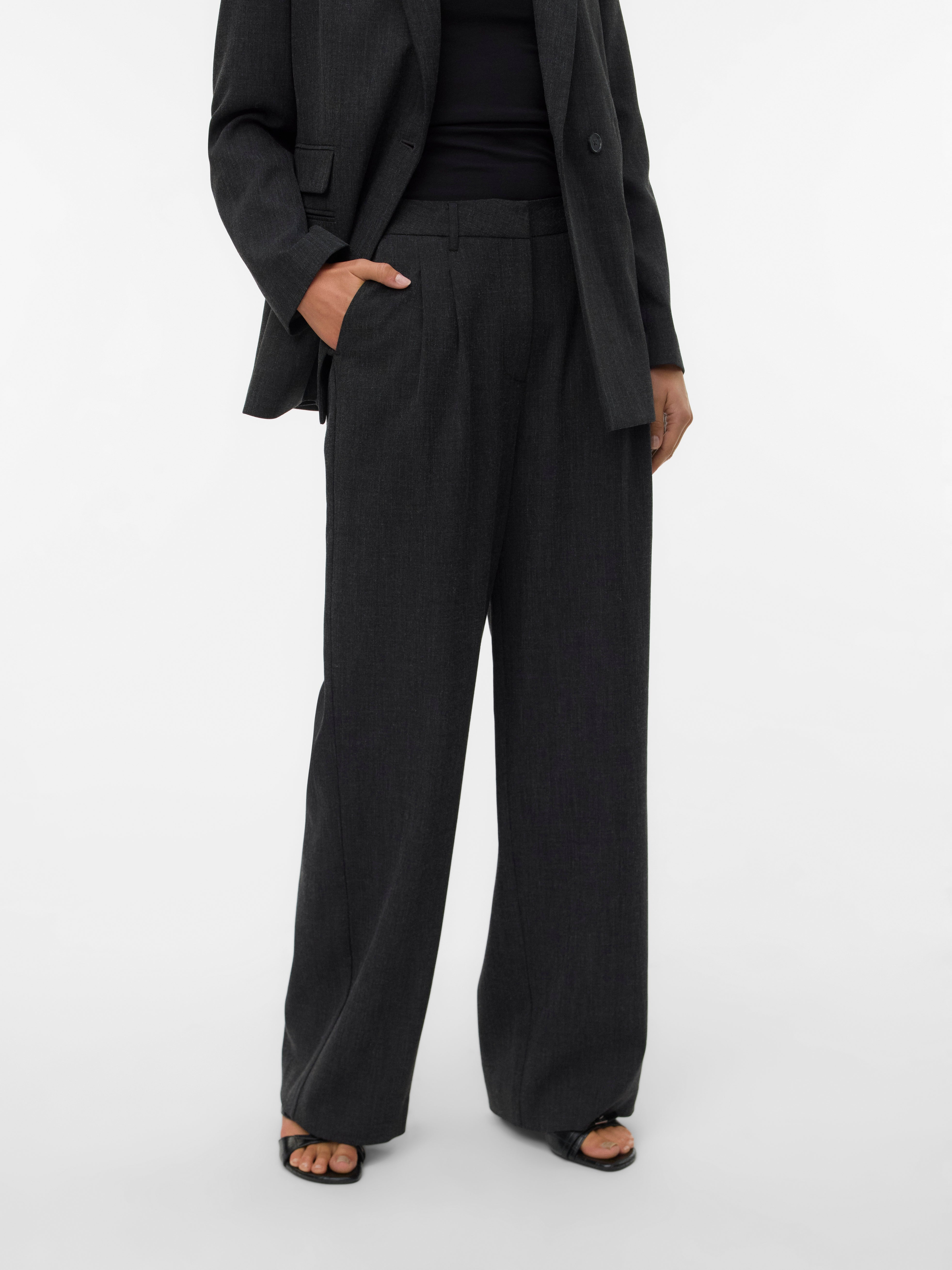 VERO MODA® VMBESTIE Mid waist Trousers