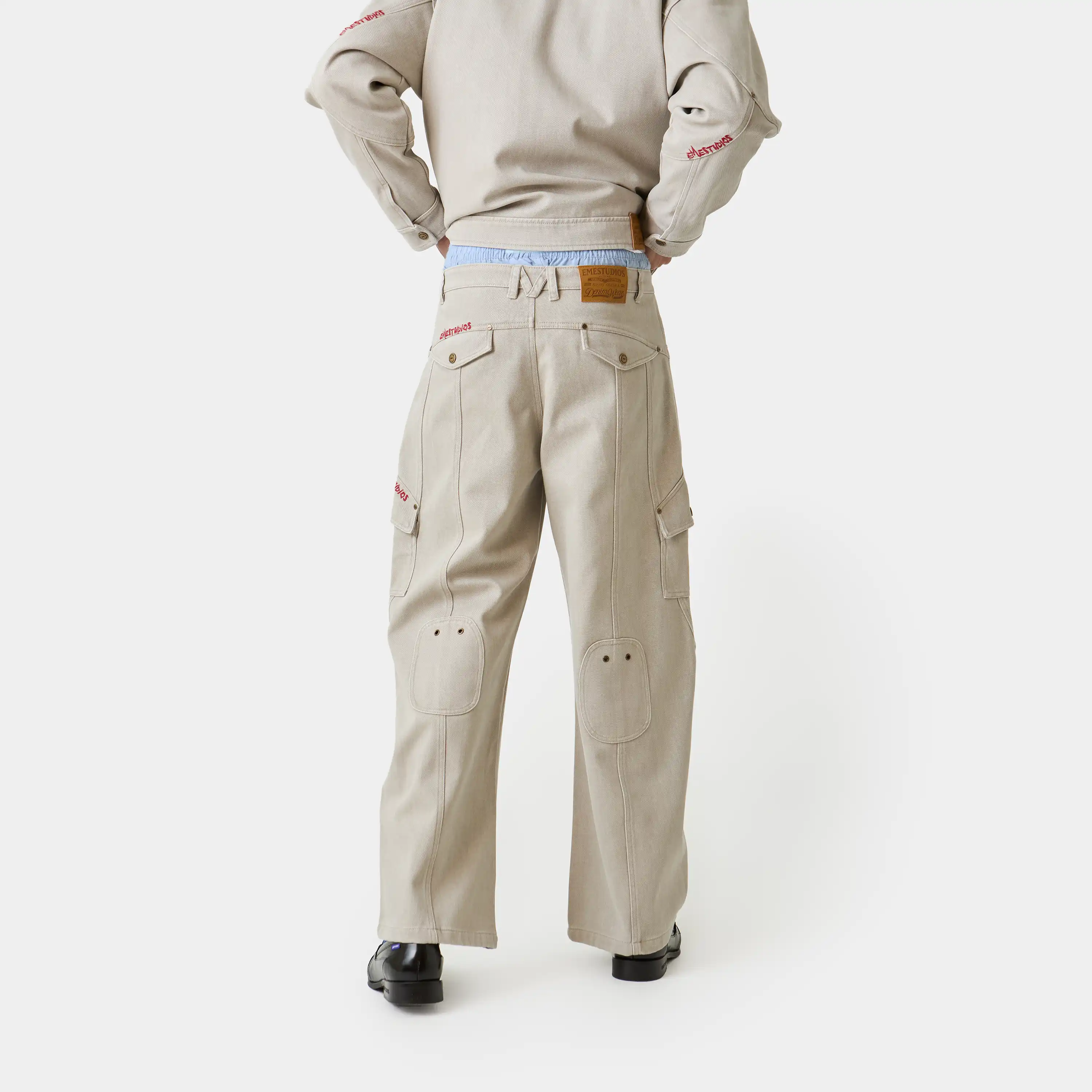 Montato Denim Cargo Pants