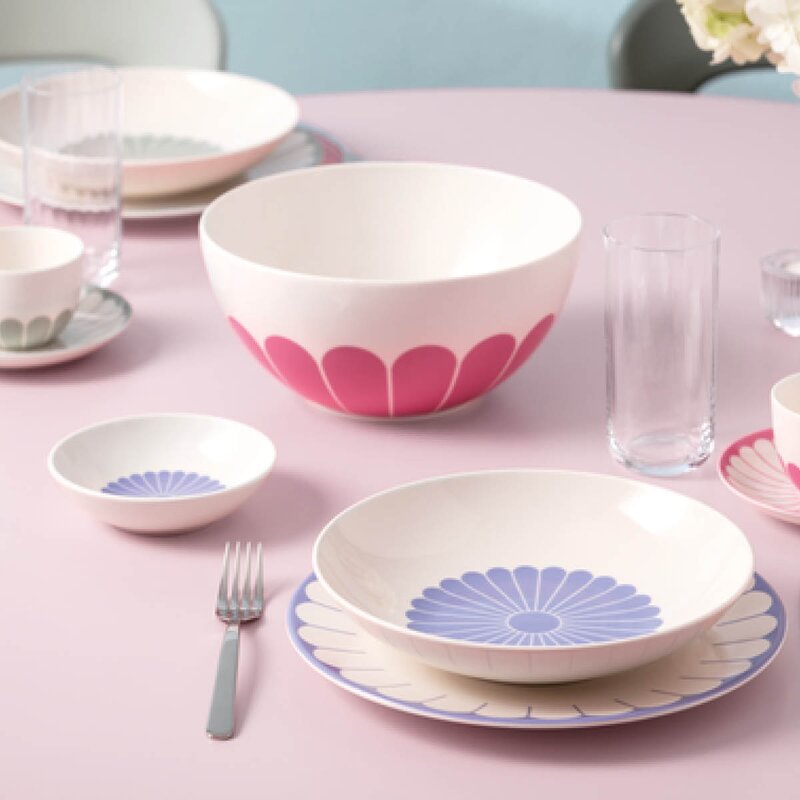 Fleur couleur salatskål 24 cm 2,5L farget