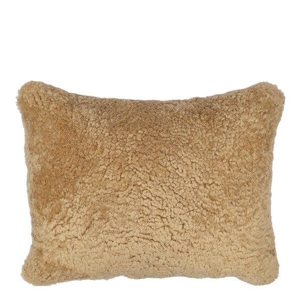 Pute new zealand saueskinn kort ull 35x45 cm honey