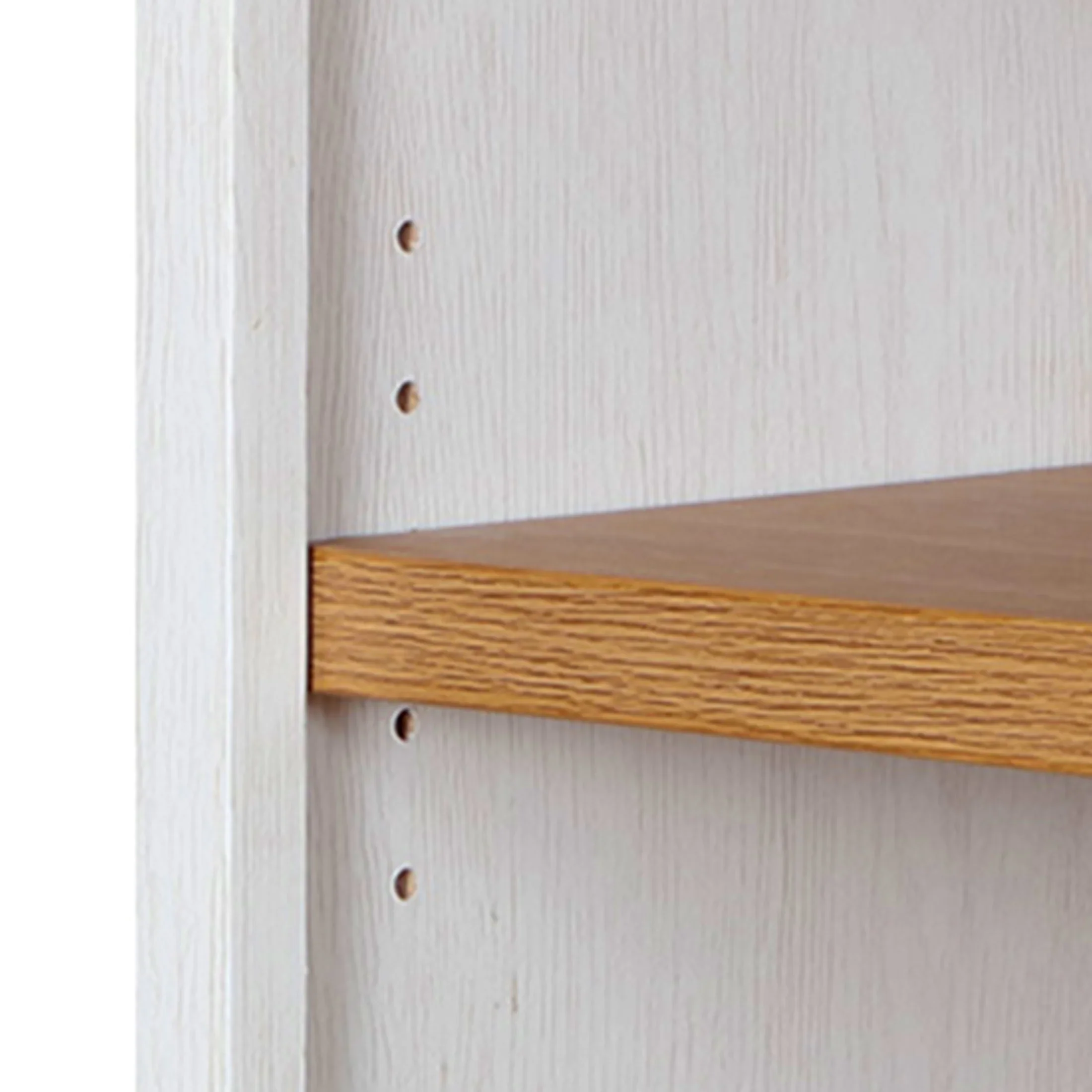 Better Homes & Gardens Juliet Open Arch Bookcase, Rich Black and Light Honey