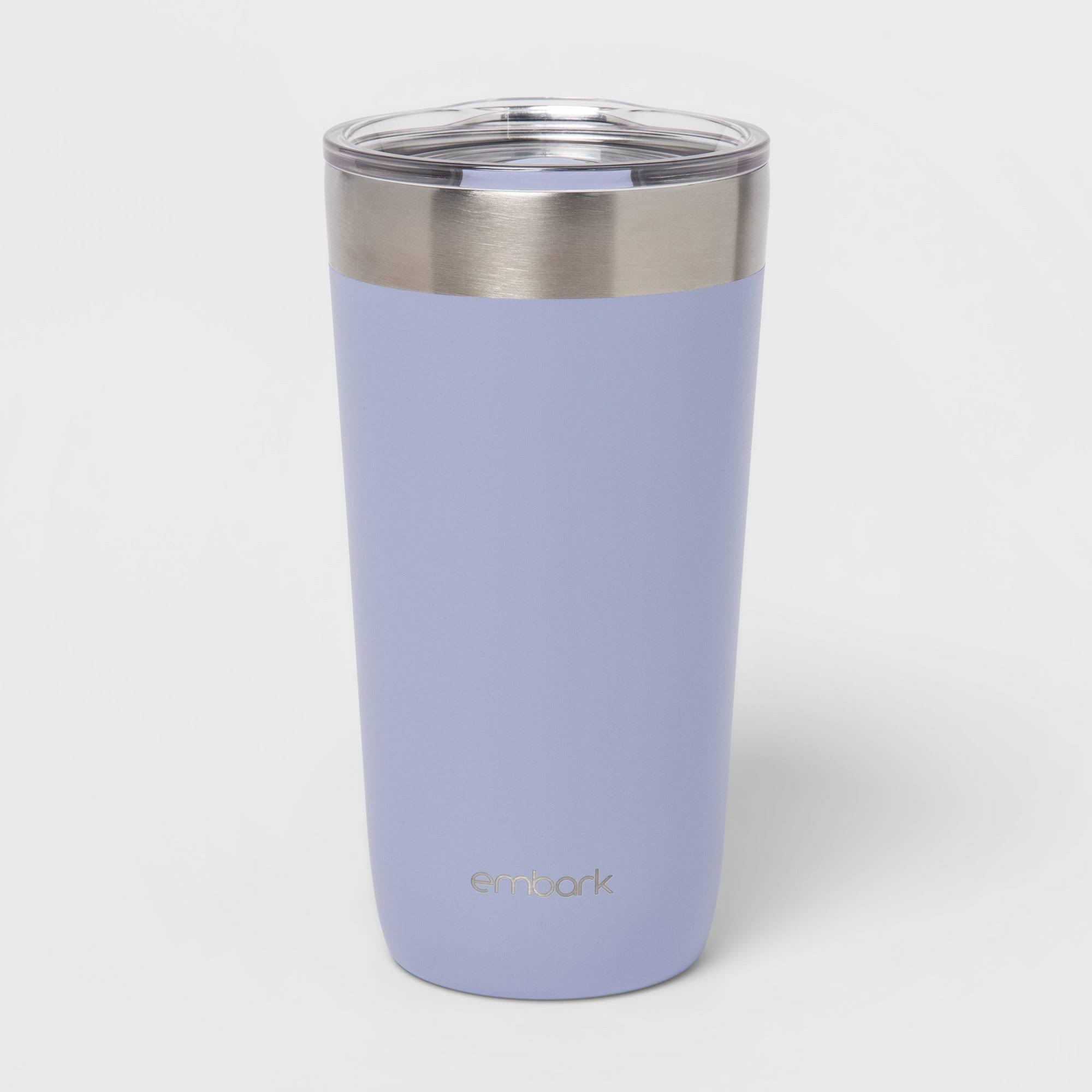 20oz Stainless Steel Lidded Tumbler Lilac - Embark