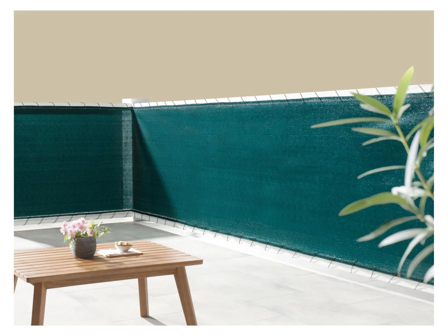 LIVARNO Brise-vue pour balcon ou pour clture