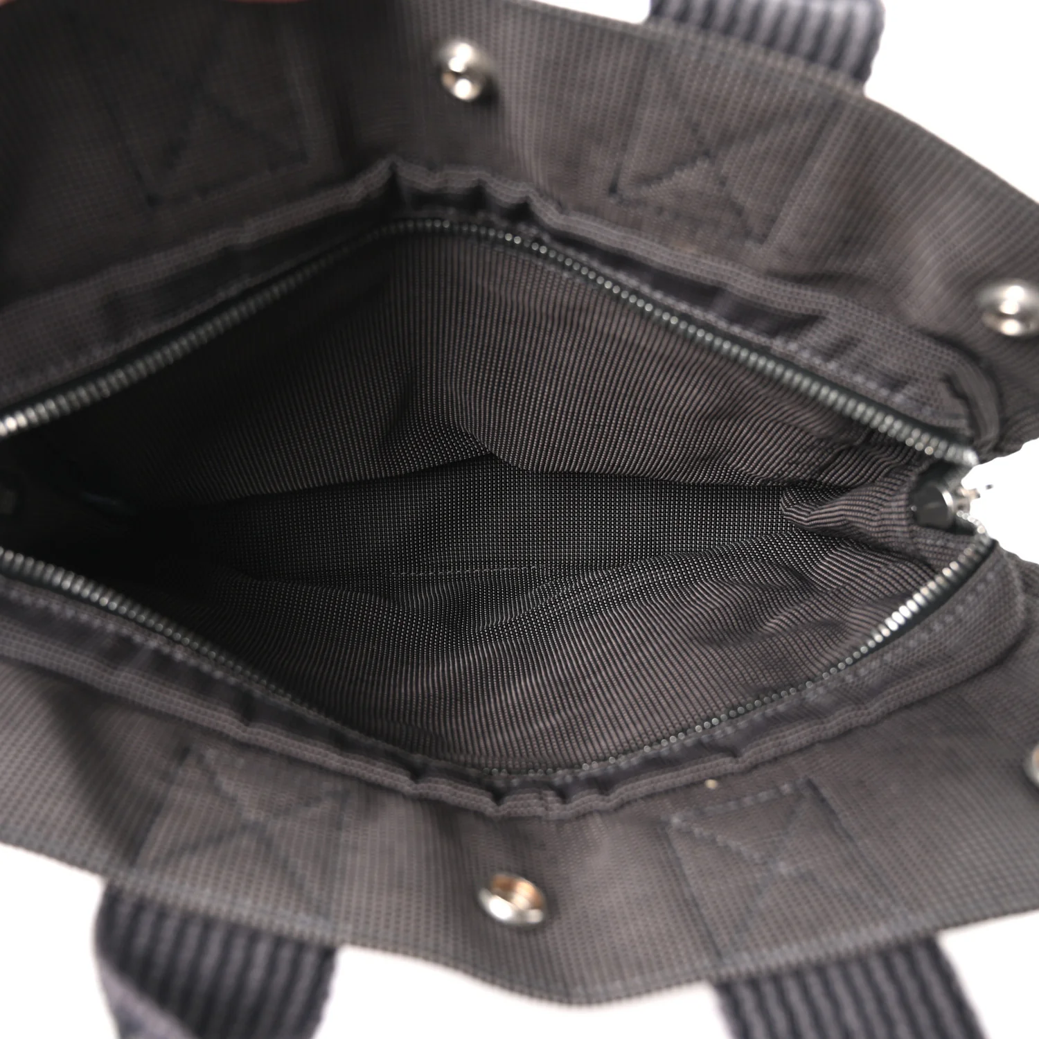 Canvas Herline PM Tote Grey