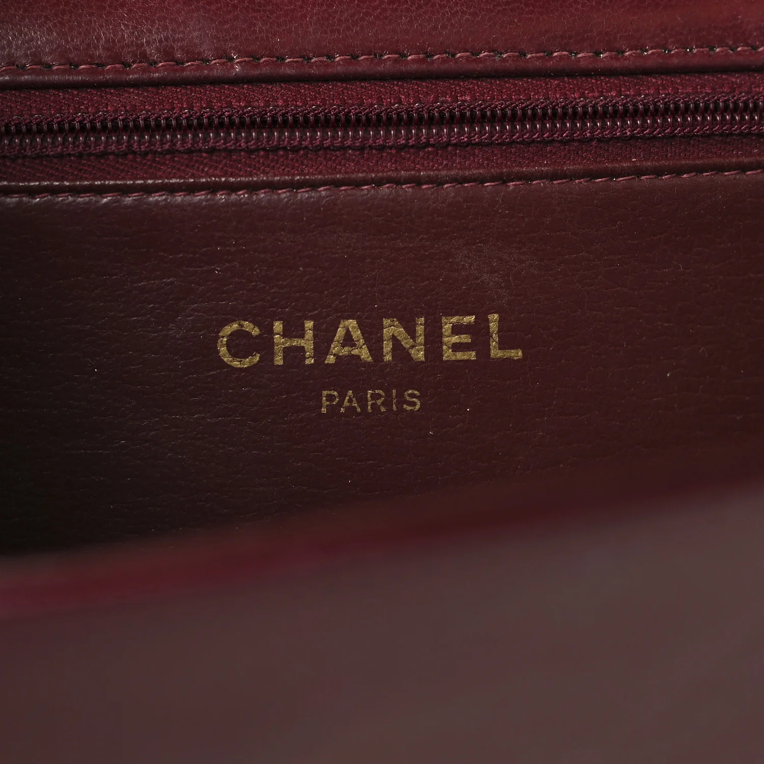 Lambskin Quilted Small Single Flap Bordeaux
