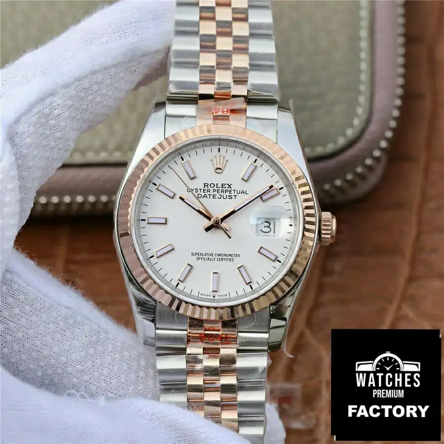 Rolex Datejust M126231-0017 36MM GM Factory Stainless Steel Strap