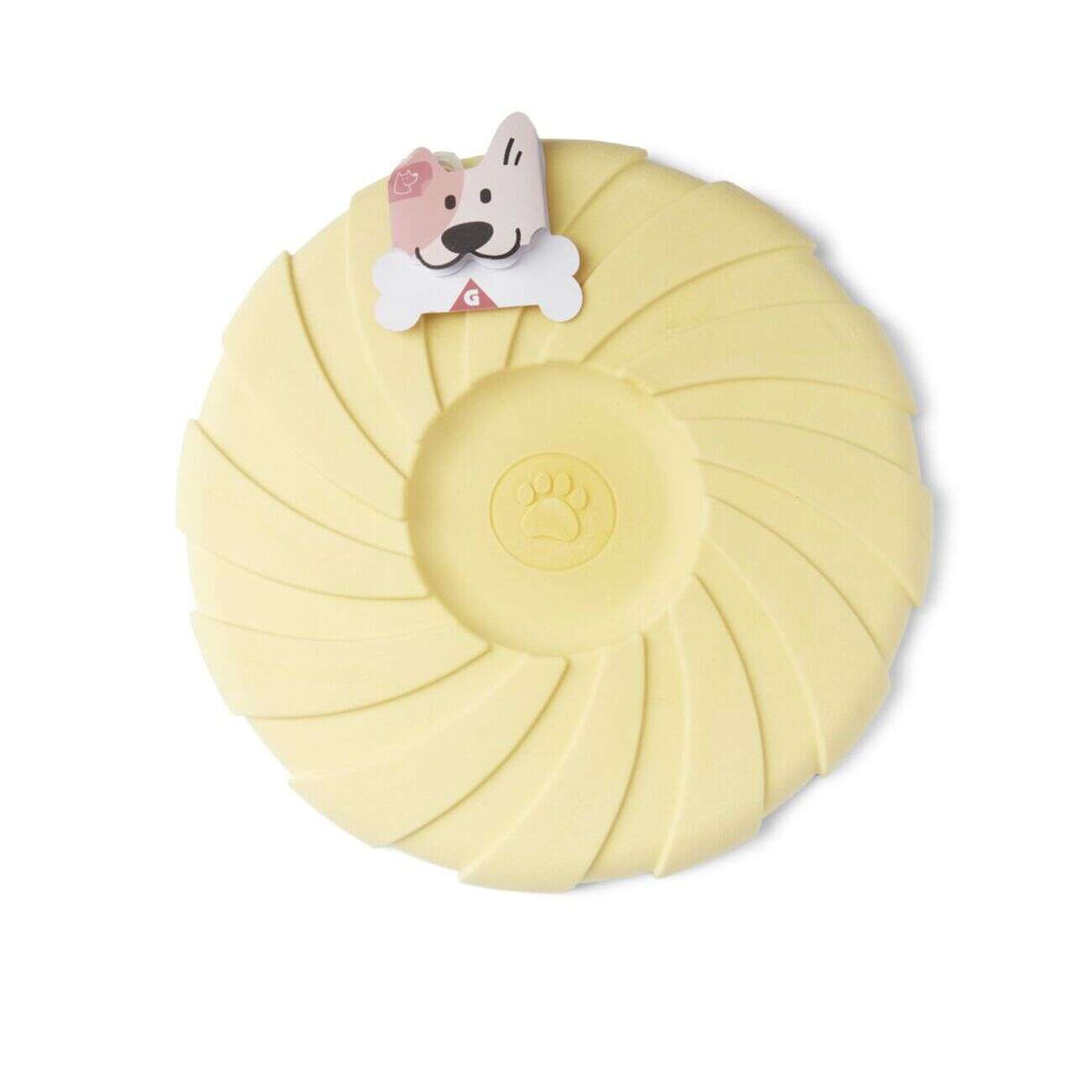 Disque volant pour chien caoutchouc Ø23cm (2 modèles)