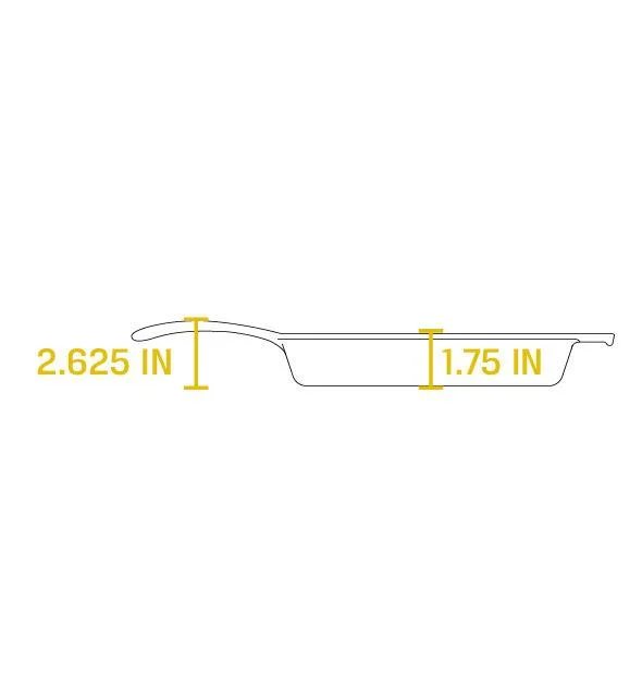 Cast Iron 10.5 Seasoned Square Grill Pan