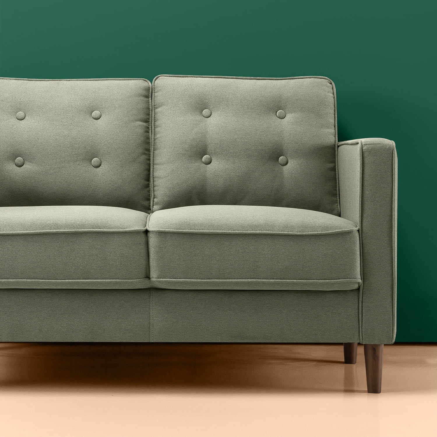 Lauren 2-Seater Loveseat, Pear Green - Image 3
