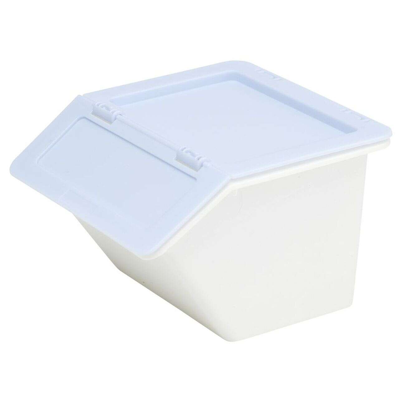 Boîte de rangement à empilable plastique 10x10xH7,5cm (4 modèles)