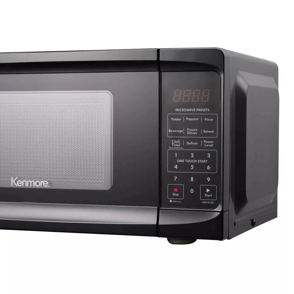 0.7 cu-ft Microwave Black - Image 3