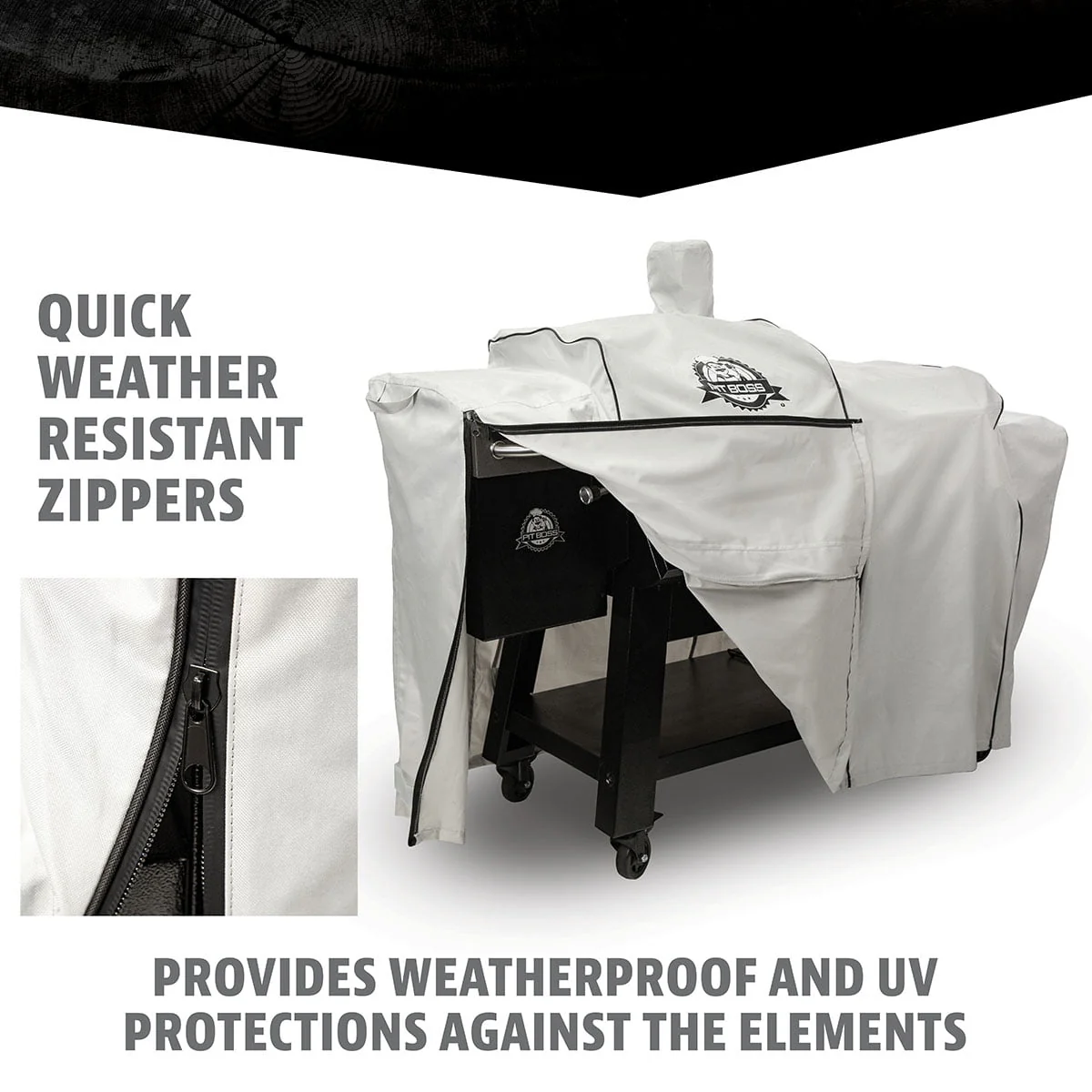 Platinum KC Combo Grill Cover, Fits KC Combo Platinum Grill - Image 4