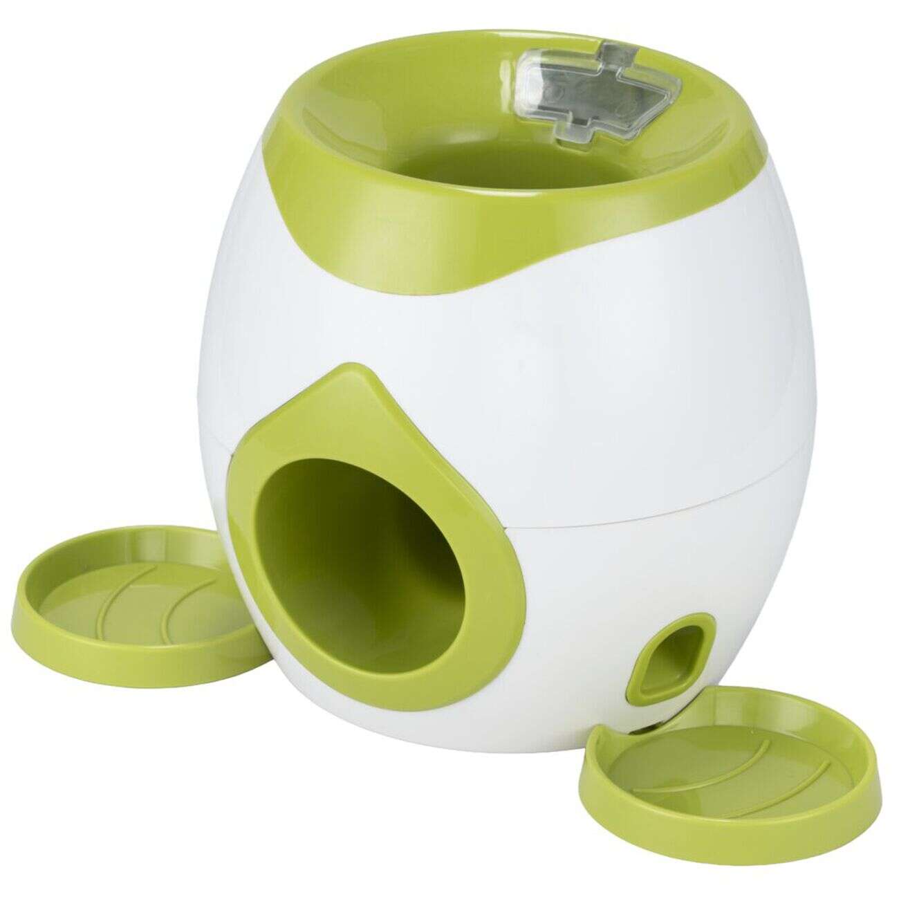 Distributeur de friandises interactif pour chien avec balle incluse Ø18xH28cm