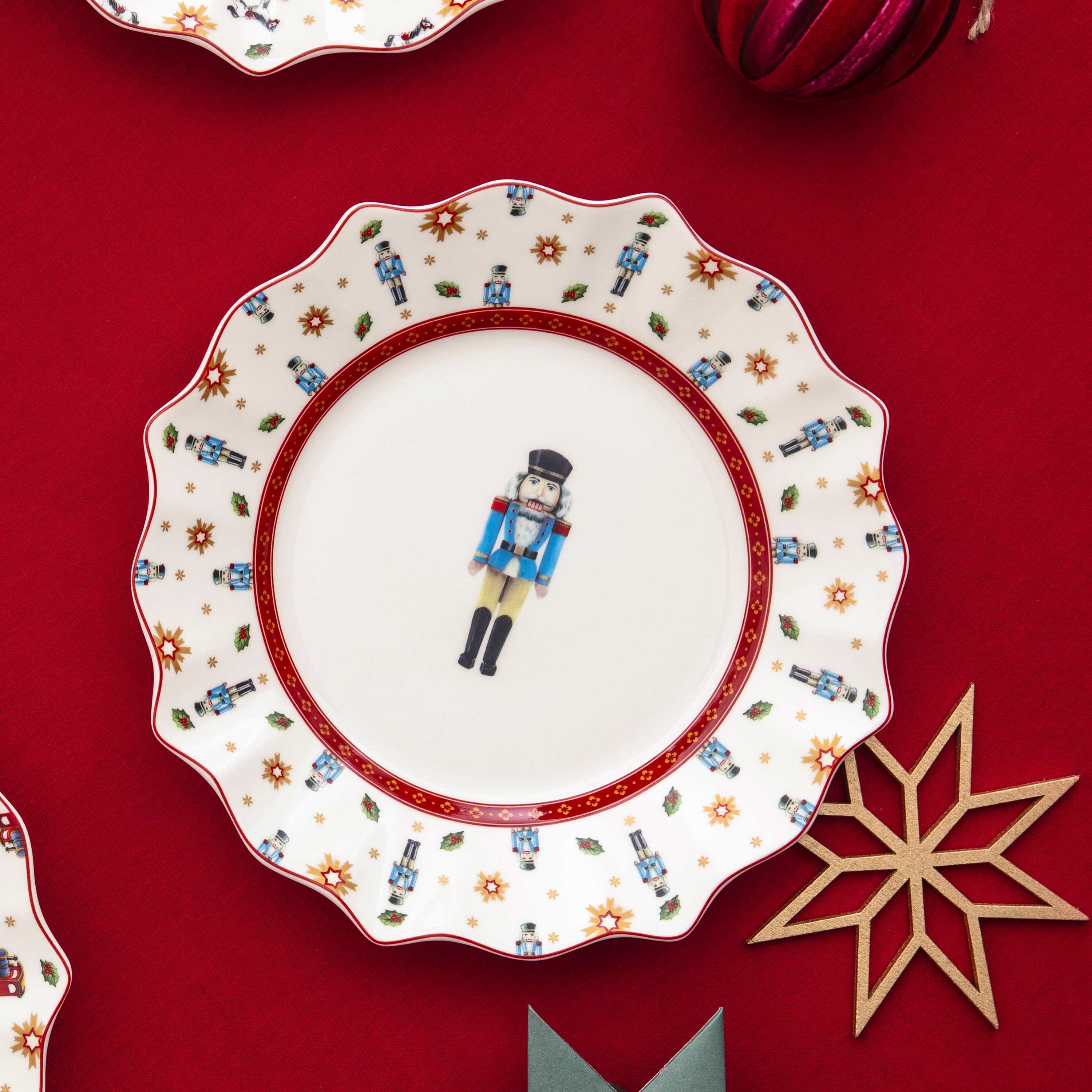 Toy's Delight Dinnerware set - Multi-colored, Premium Porcelain