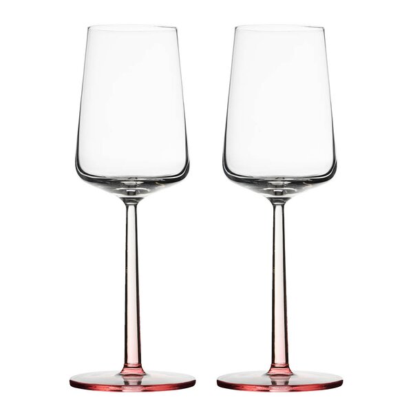 Essence hvitvinsglass 33 cl 2 stk rose