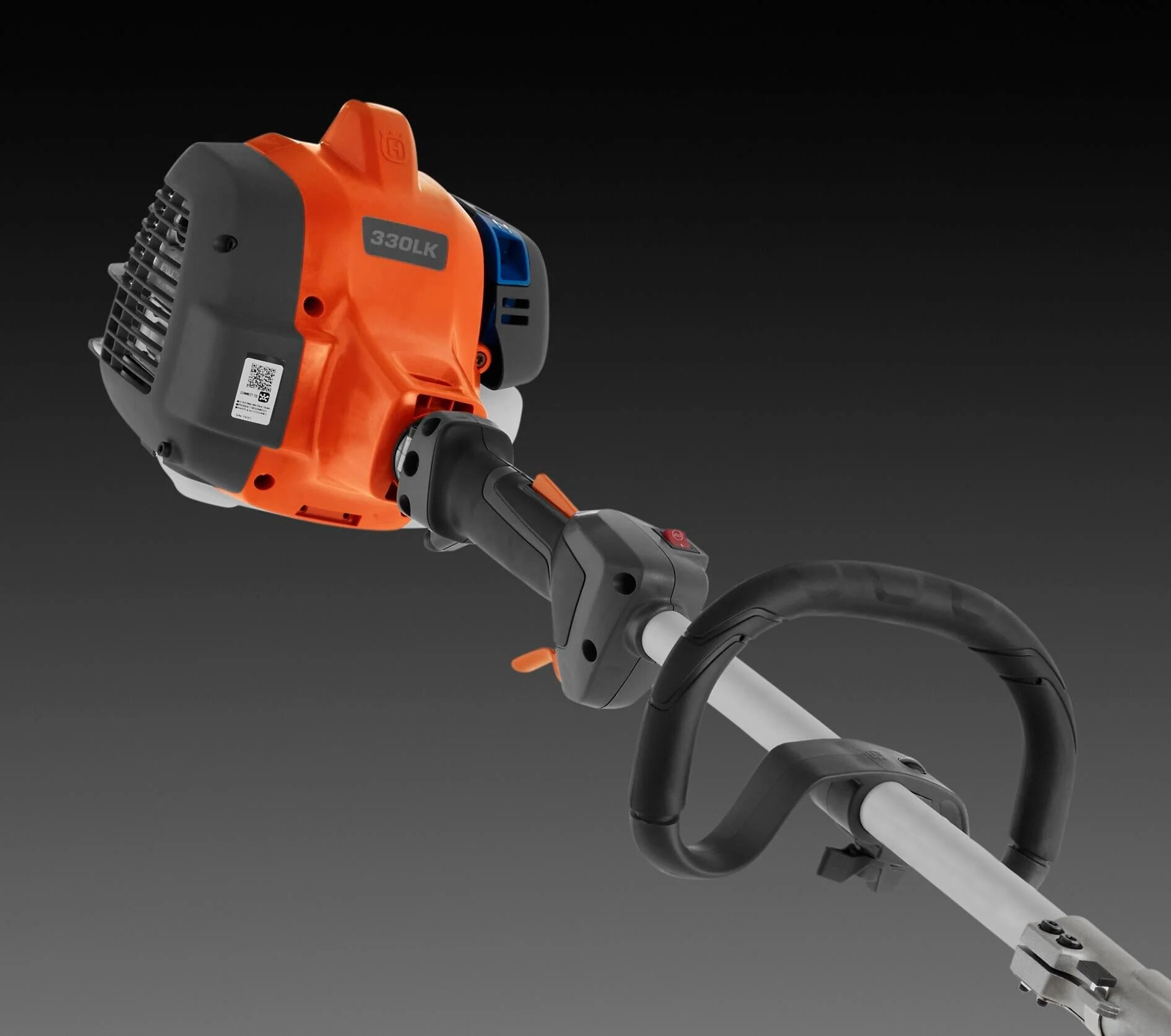 Débroussailleuse à essence Husqvarna 970545001 330LK 28 cm³ 2 temps 50 cm (20 po) à arbre droit avec accessoires et fonction de dressage de bordures