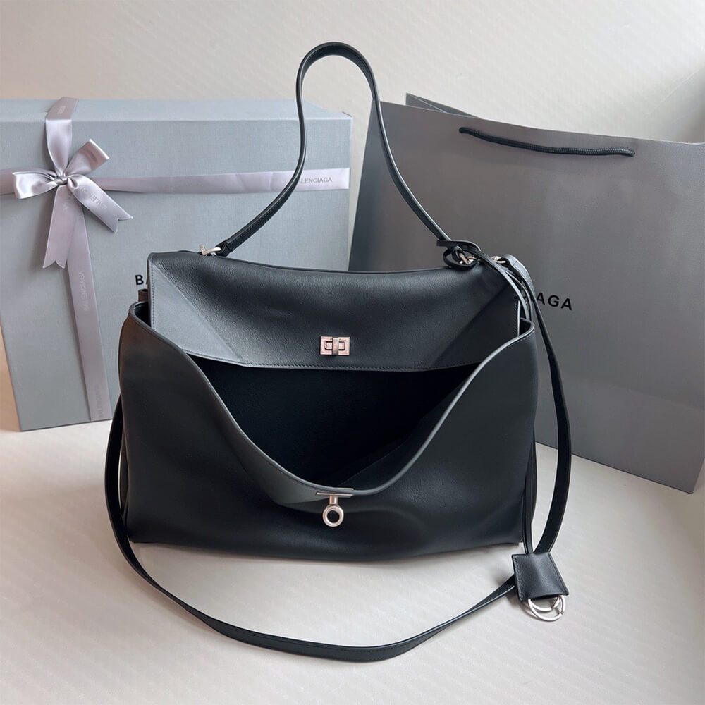 Balenciaga Women s Rodeo Handbag Large(HIGH-END GRADE)