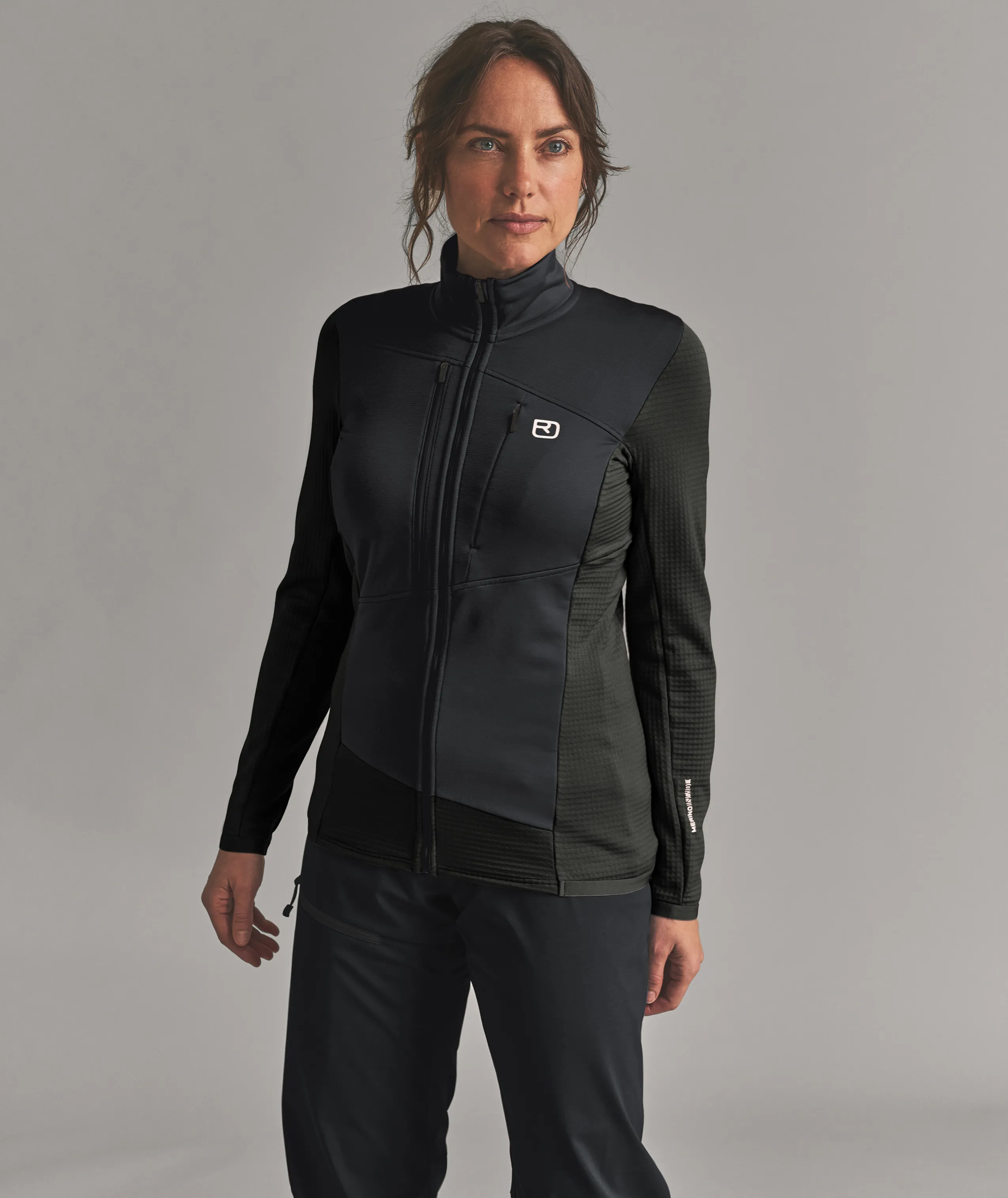 ORTOVOXR FLEECE GRID JACKET