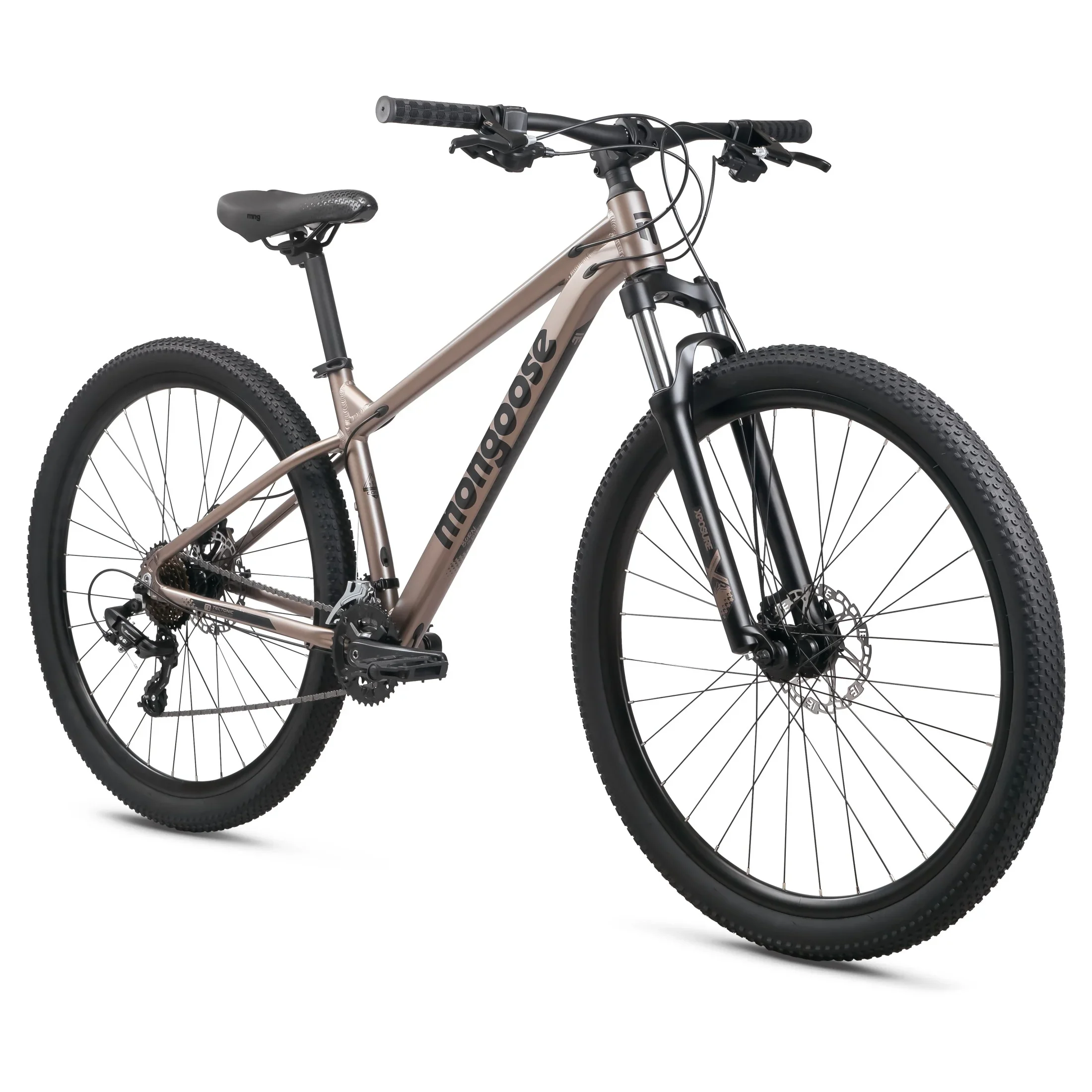 Mongoose Switchback Comp, Unisex Mountain Bike, 29- Inch Wheel, Extra Large Frame, Black