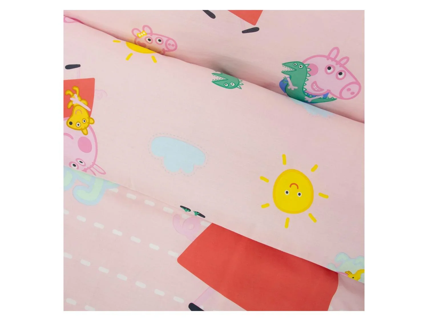 Parure de lit double face pour enfant, 140 x 200 cm