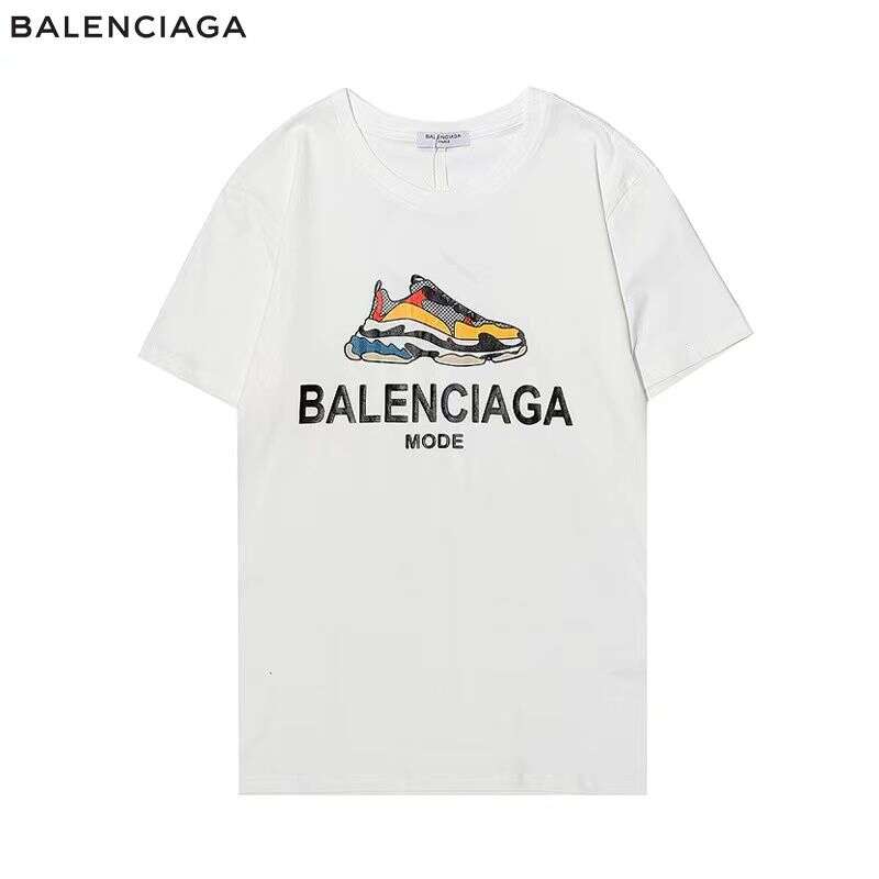 【BALENCIAGA】（バレンシアガ ）半袖 男女兼用Tシャツ
