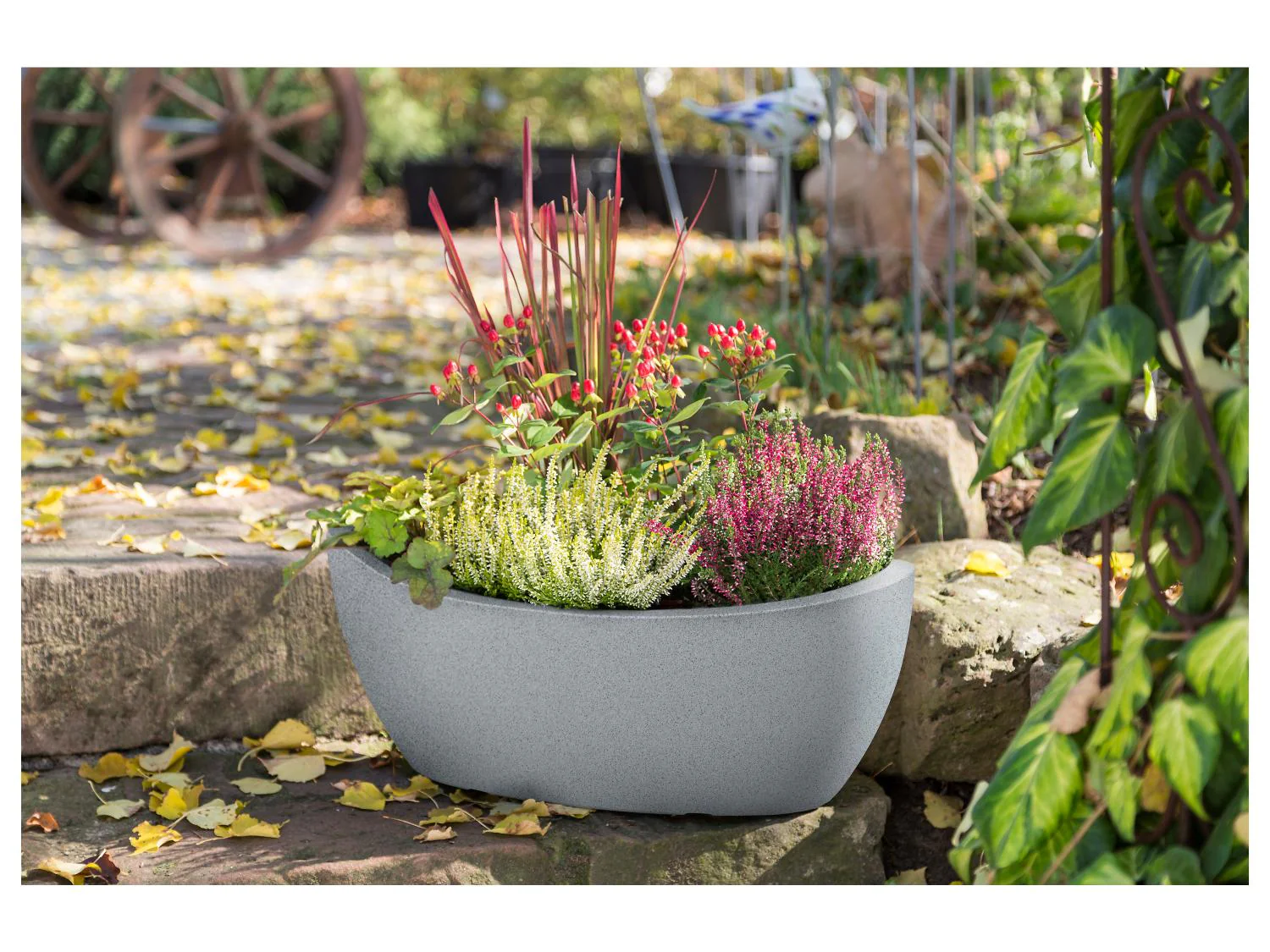 Scheurich Jardinire Wave Globe