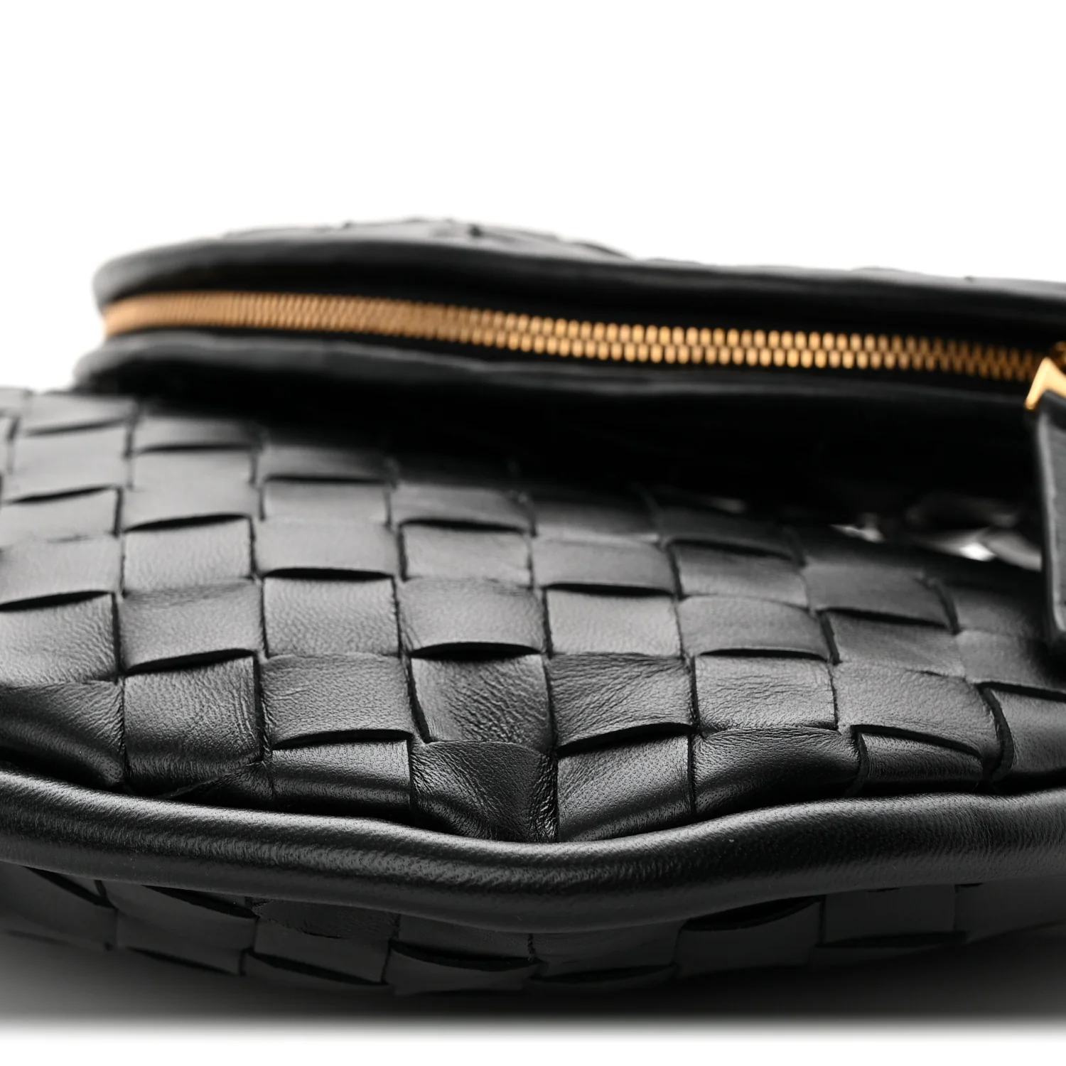 Nappa Intrecciato Small Gemelli Black