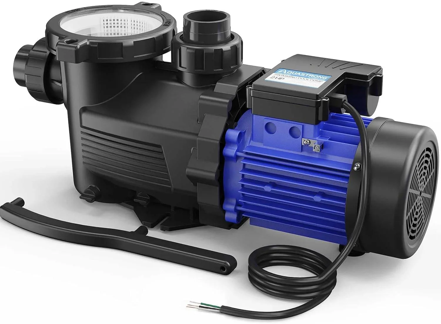 Aquastrong in Above Ground Pool Pump High Flow with Timer 2HP 8917 Gph 220V