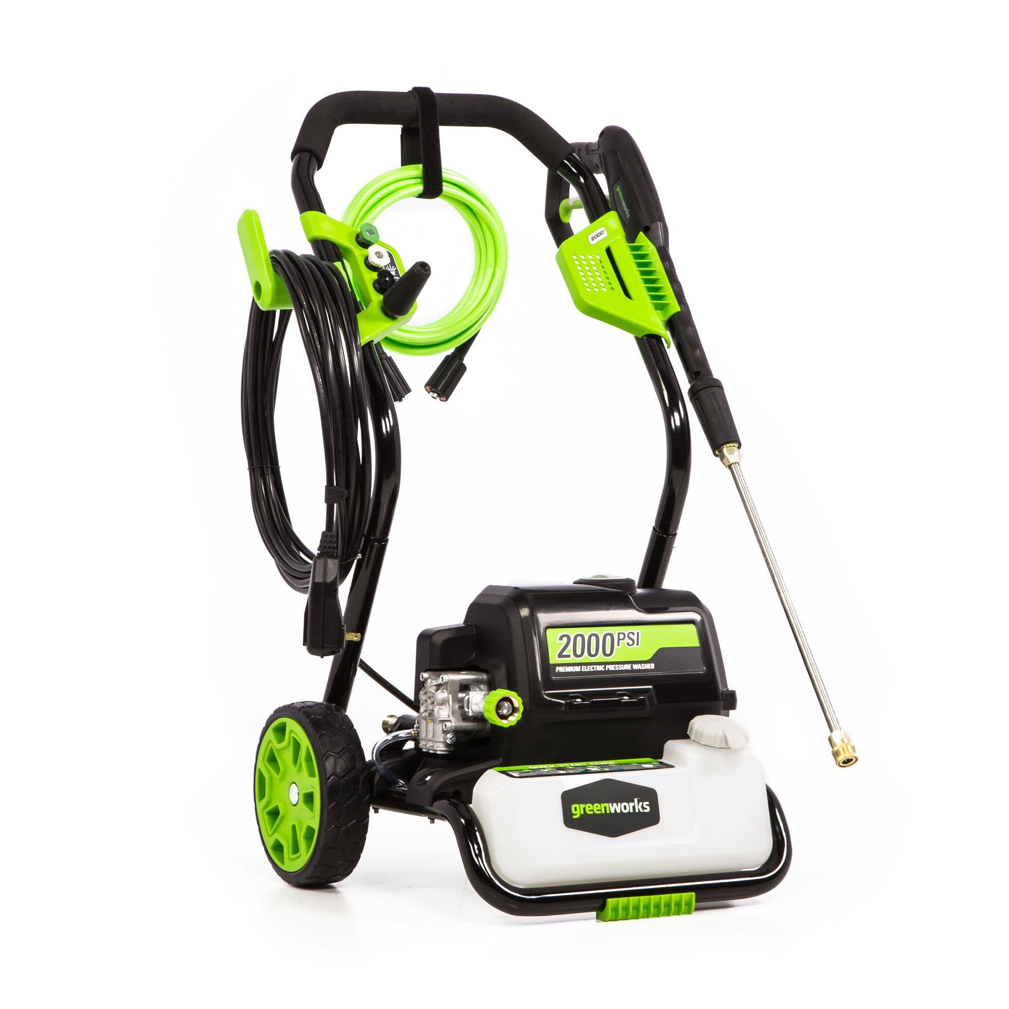 Greenworks 2000 PSI 1.2-Gallon-GPM Cold Water Electric Pressure Washer