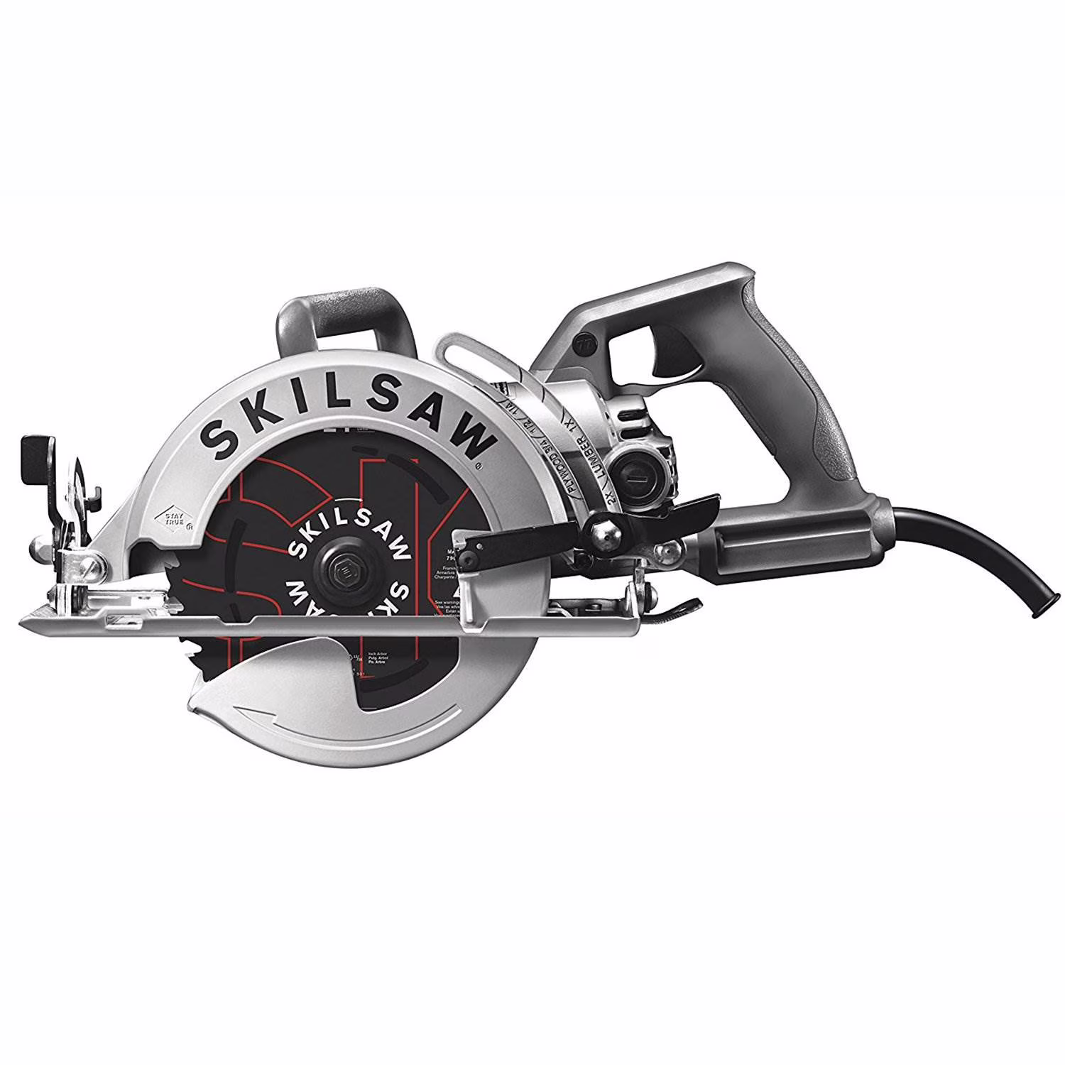 SKIL SPT77W-01 15 Amp 7-1/4'' Aluminum Corded Electric Worm Drive Circular Saw