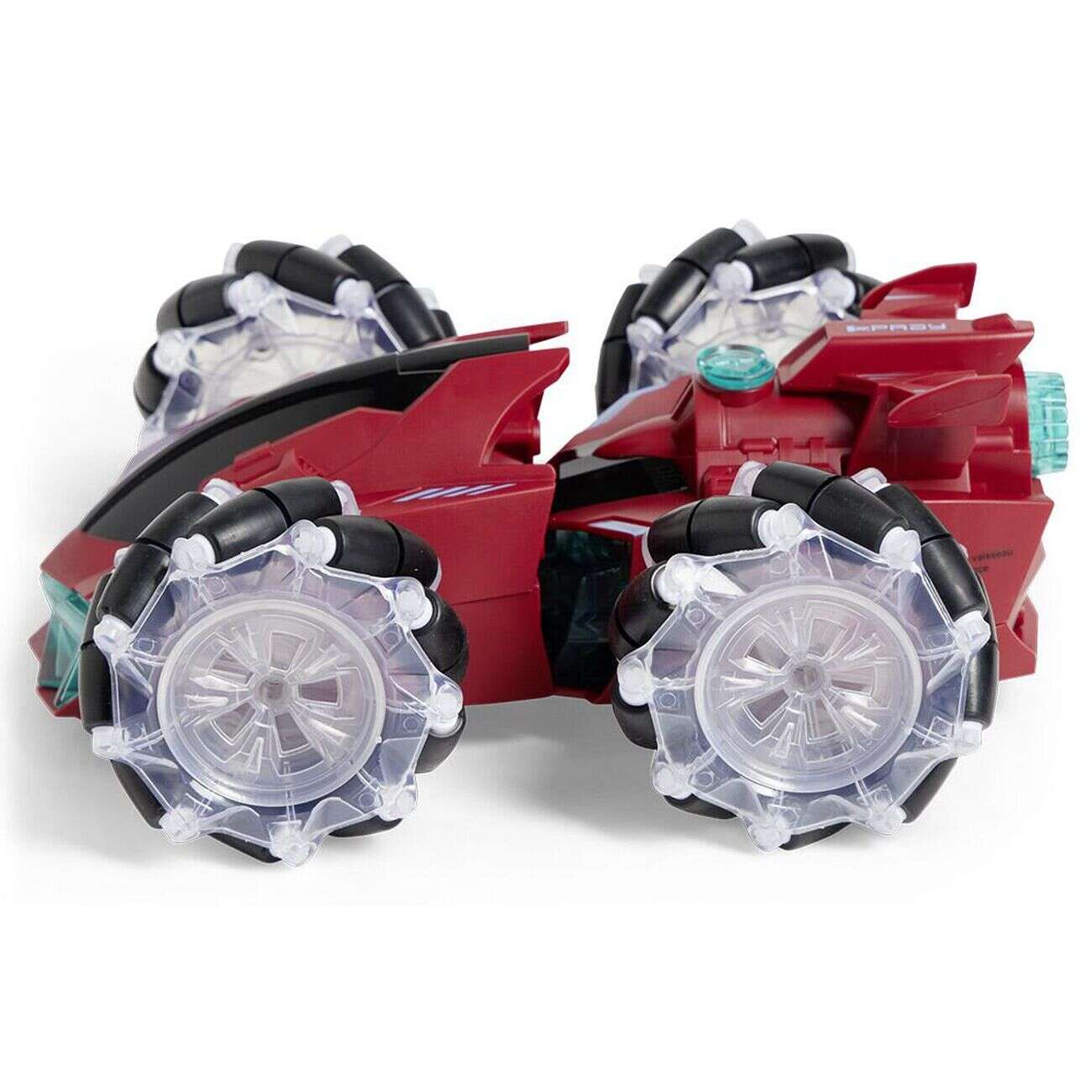 Voiture radiocommandée 2 en 1 effets sonores et visuels