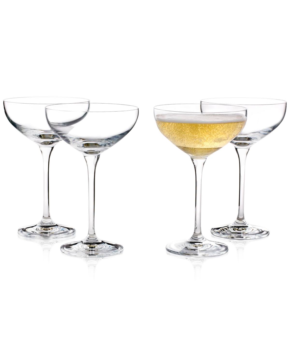 Hotel Collection Coupe Cocktail Glass, Set of 4, Created for Macy's - Clear