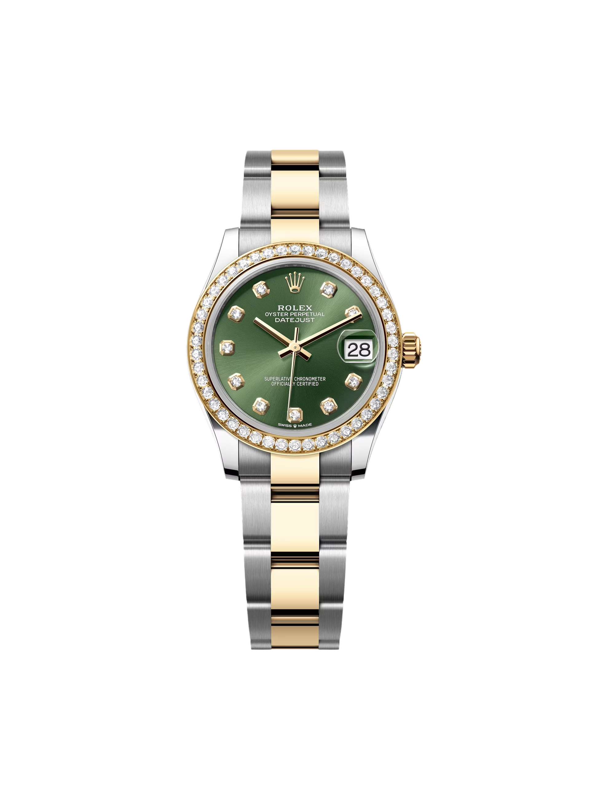 【Super Clone】RLX Datejust m278383RBR-0029/0030 31mm Olive Green Dial Oyster Bracelet