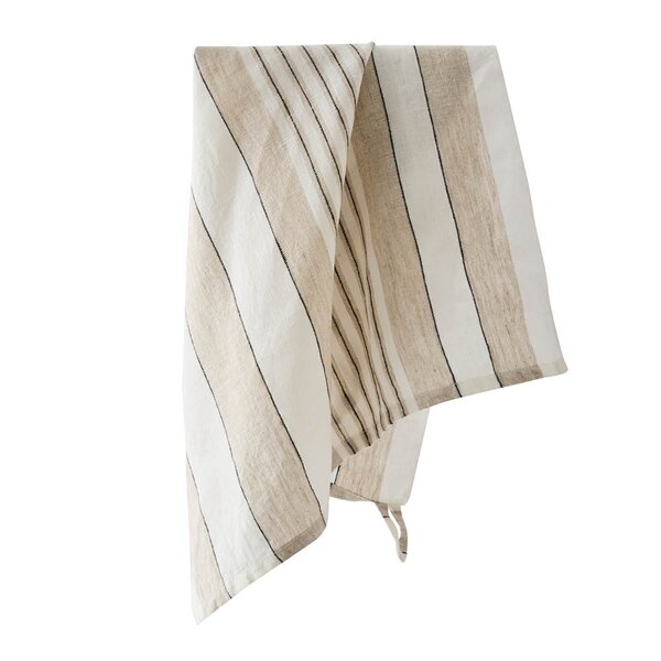 Noah kjøkkenhåndkle 50x70 cm beige stripe