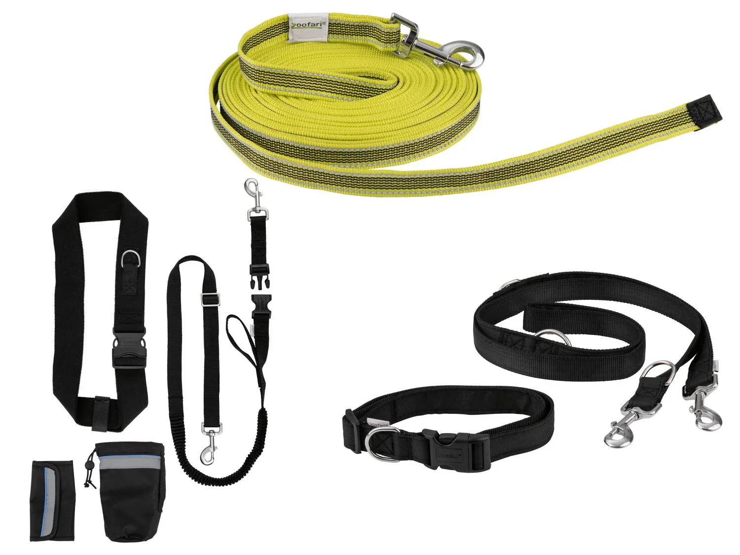zoofari Laisse ou Collier avec laisse pour chien