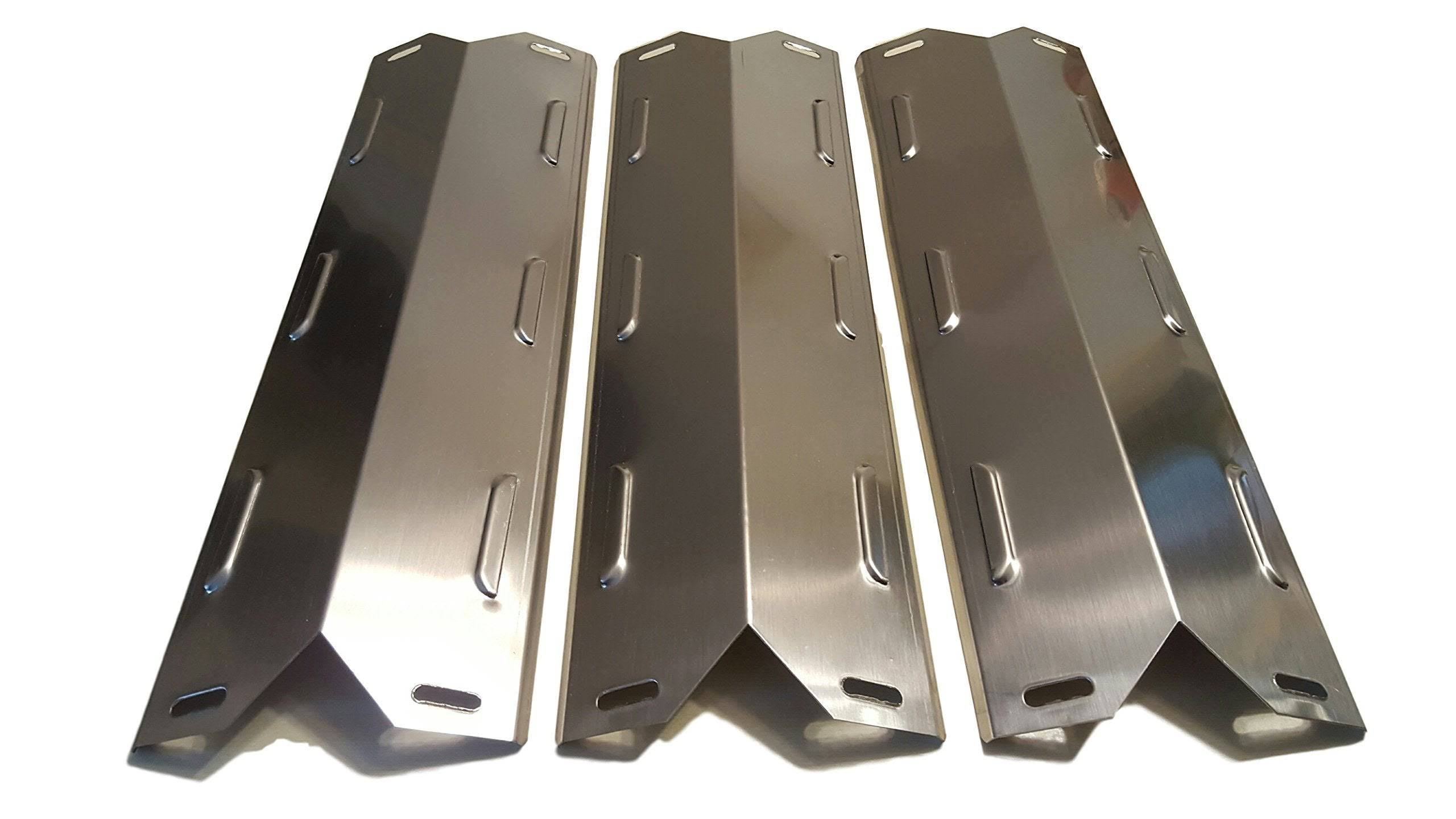 Quickflame Set of Three Stainless Steel Heat Plates for Select Kenmore Gas Grill Models