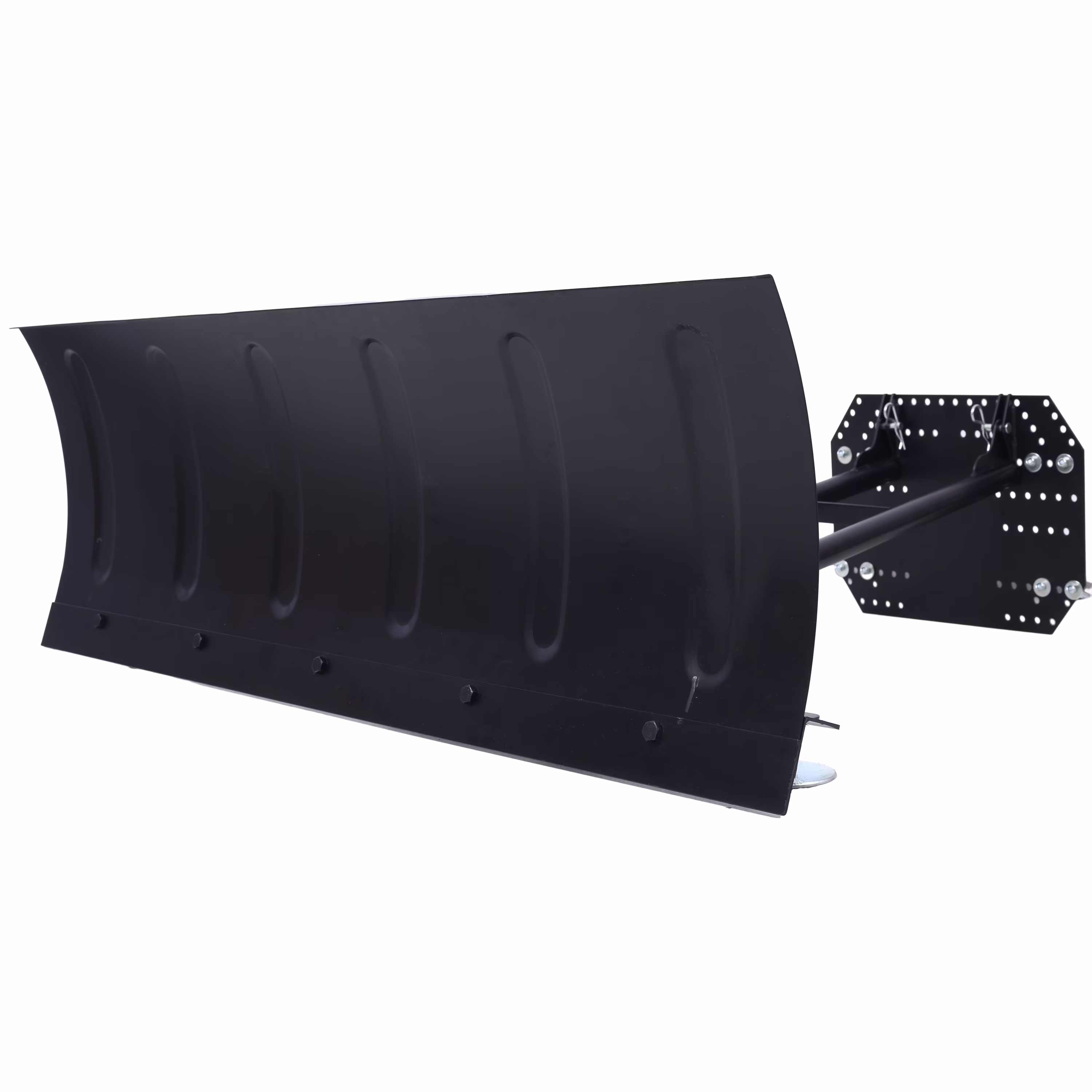 Olurrisa Universal Atv/Utv Snow Plow Kit,Atv Plow System,Steel Blade Complete Universal Mount Package 55in(Black)