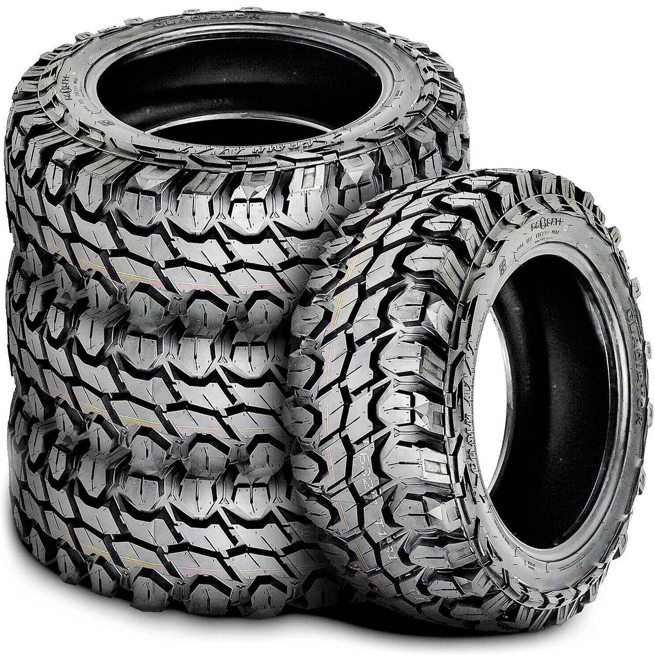 X COMP M/T Mud Terrain LT265/75R16 123/120Q E Light Truck Tire Image 9