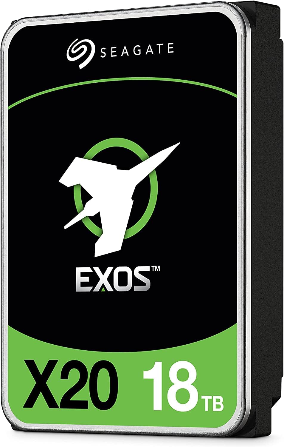 Seagate Exos X20 18TB 7200 RPM 512e SATA 6Gb/s 3.5
