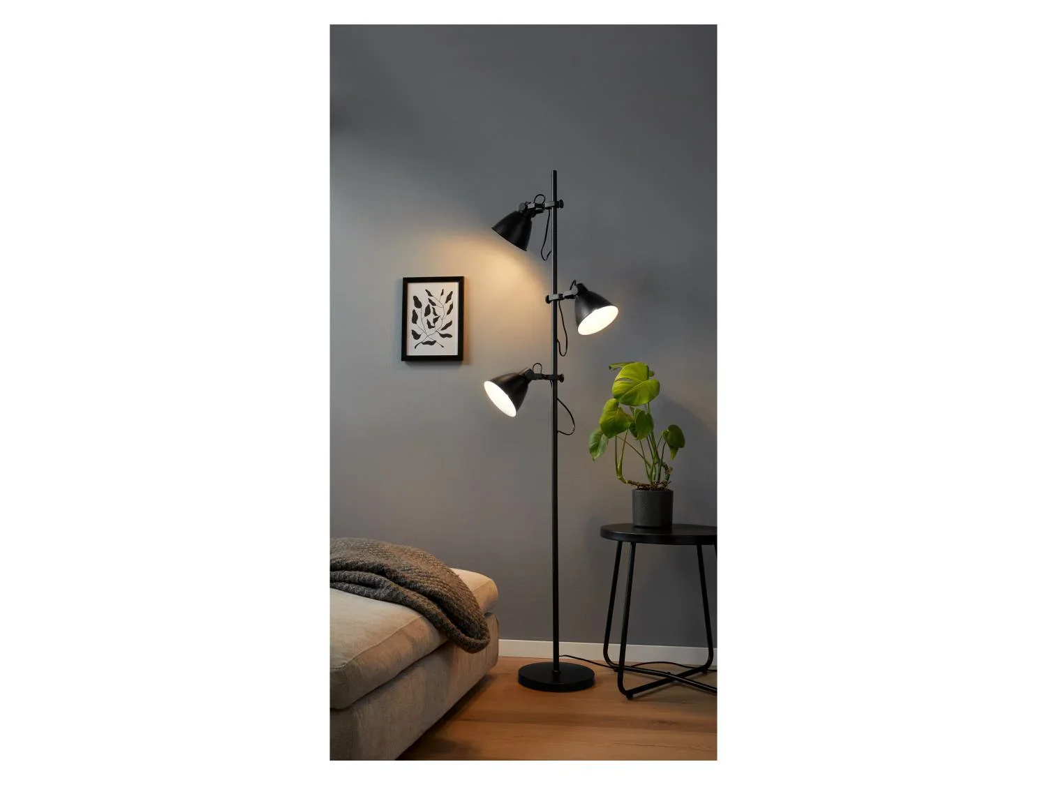 LIVARNO home Lampadaire  LED TEIWAZ