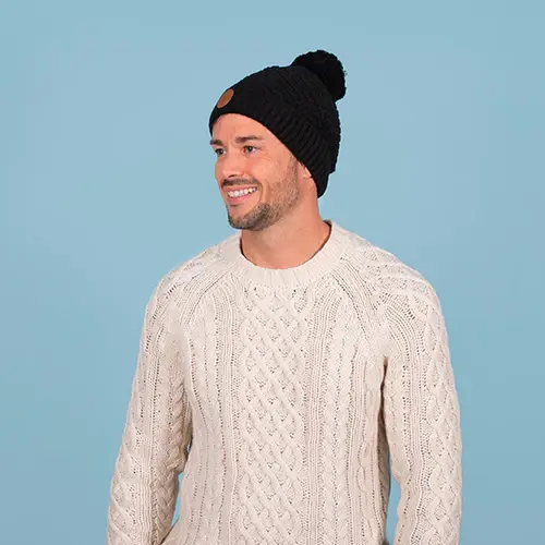 Bonnet Jungle Bird Noir